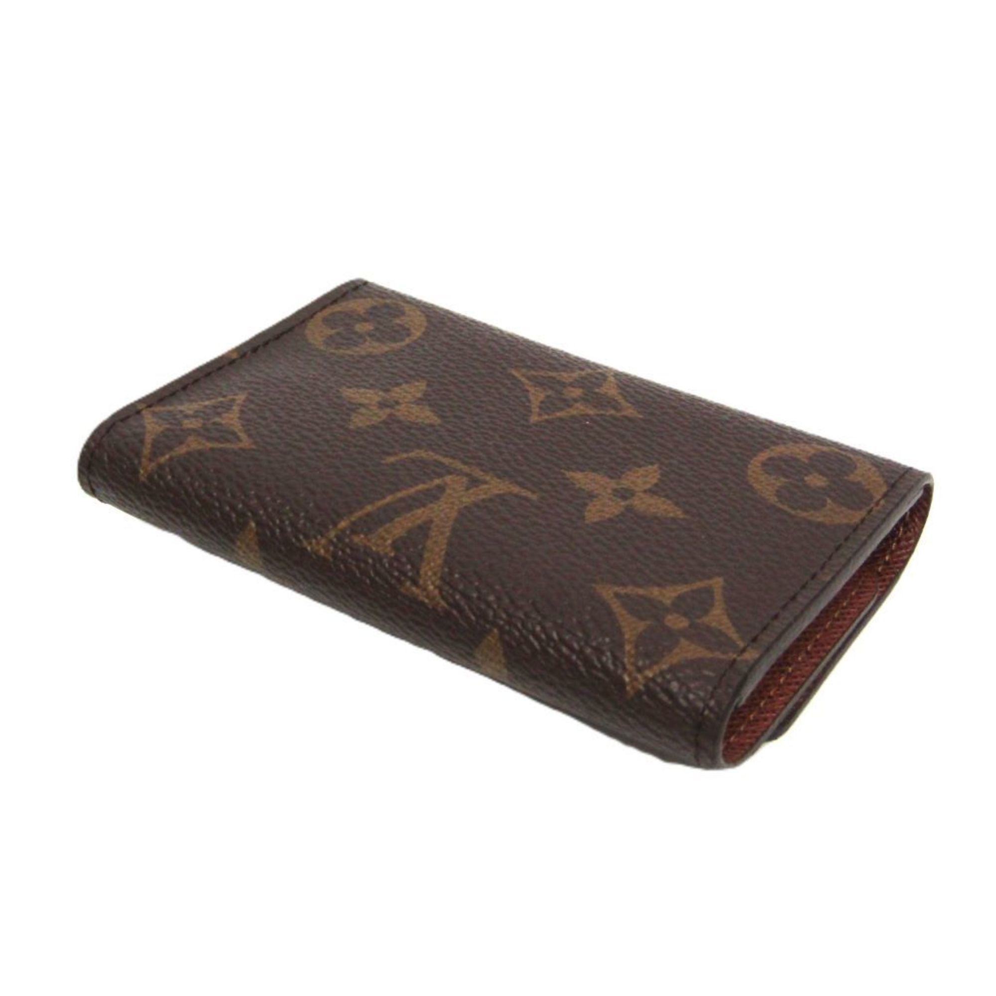 Louis Vuitton Louis Vuitton Monogram Key Holder 6 M62630 Men,Women Monogram Key Case Brown Size ONE SIZE - 2 Thumbnail