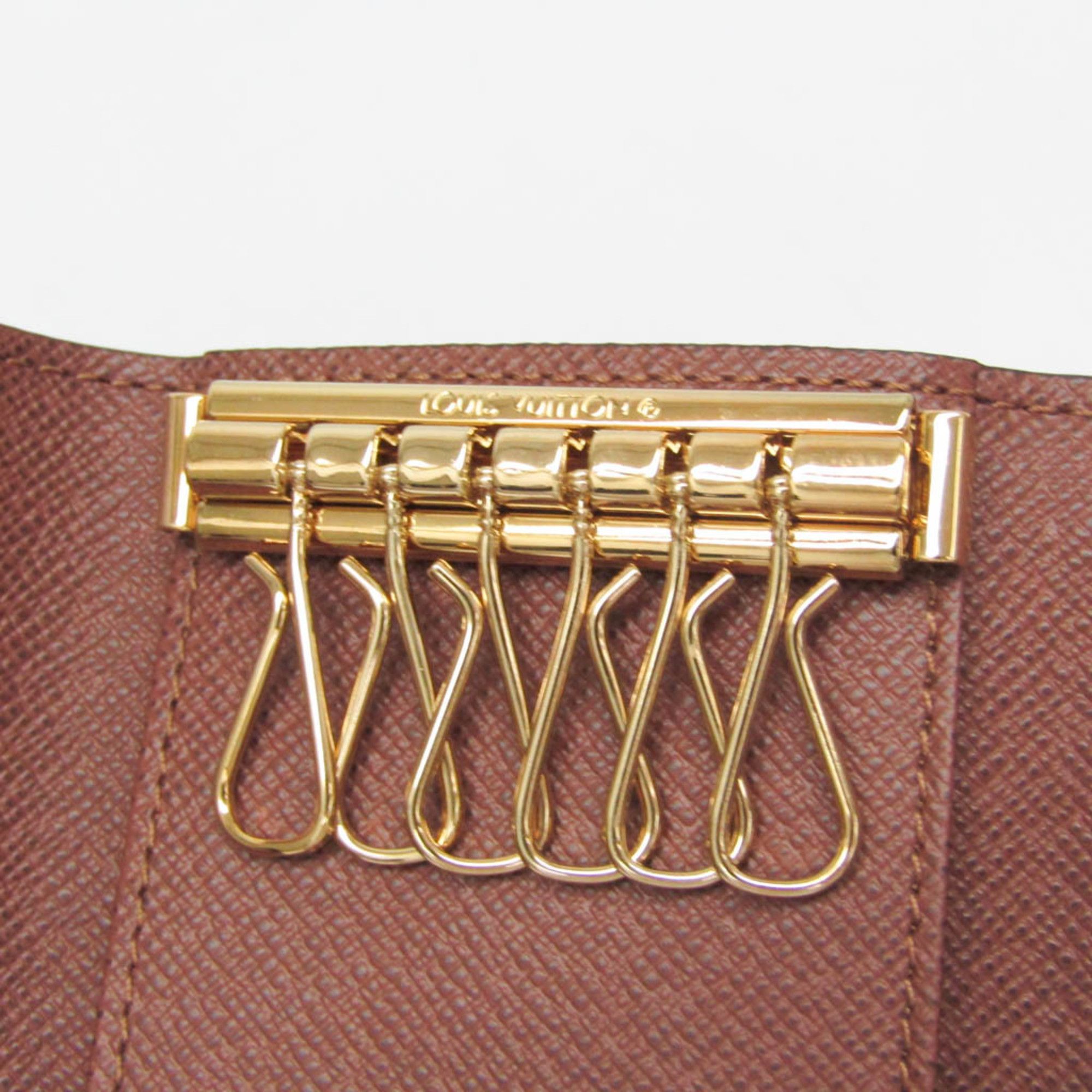 Louis Vuitton Louis Vuitton Monogram Key Holder 6 M62630 Men,Women Monogram Key Case Brown Size ONE SIZE - 9 Thumbnail