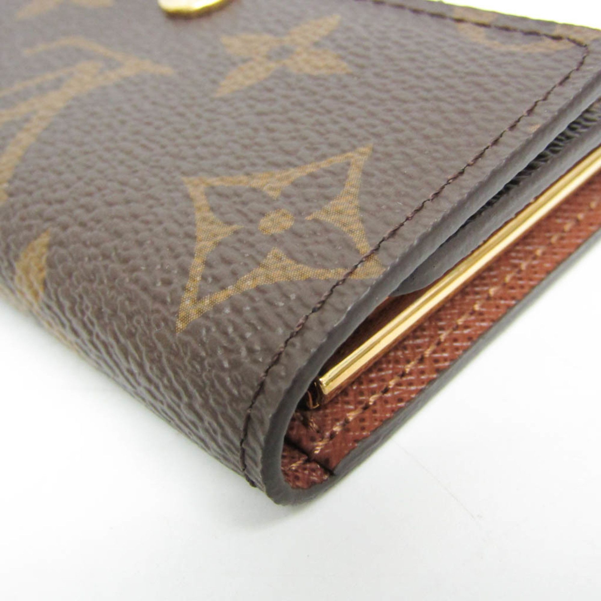 Louis Vuitton Louis Vuitton Monogram Key Holder 6 M62630 Men,Women Monogram Key Case Brown Size ONE SIZE - 5 Thumbnail