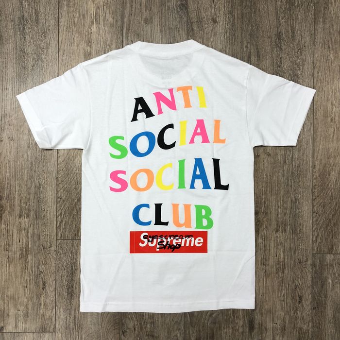 Anti Social Social Club DS Auth Anti Social Social Club ASSC rainbow ...