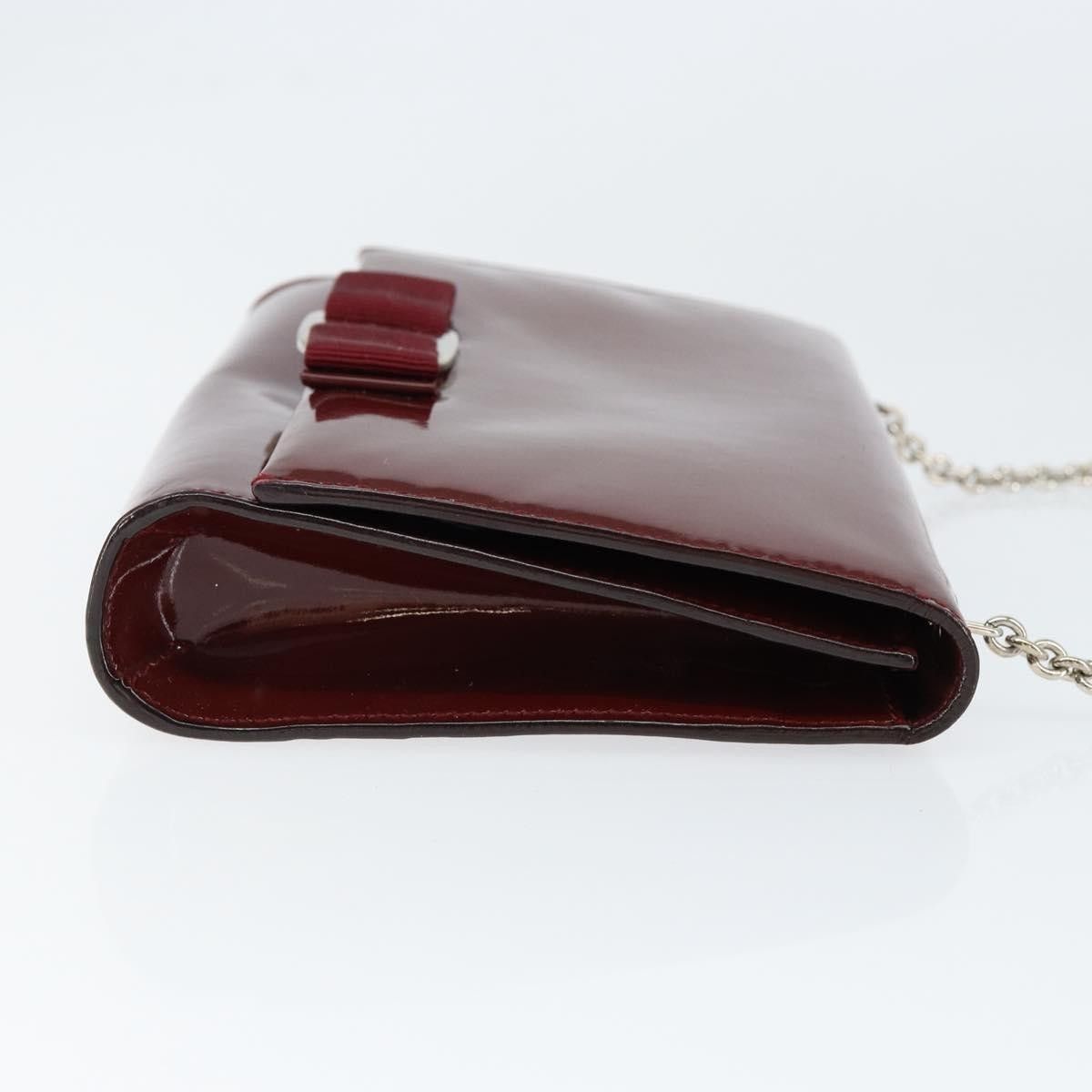 Salvatore Ferragamo Salvatore Ferragamo Vala Chain Patent leather Size ONE SIZE - 3 Thumbnail