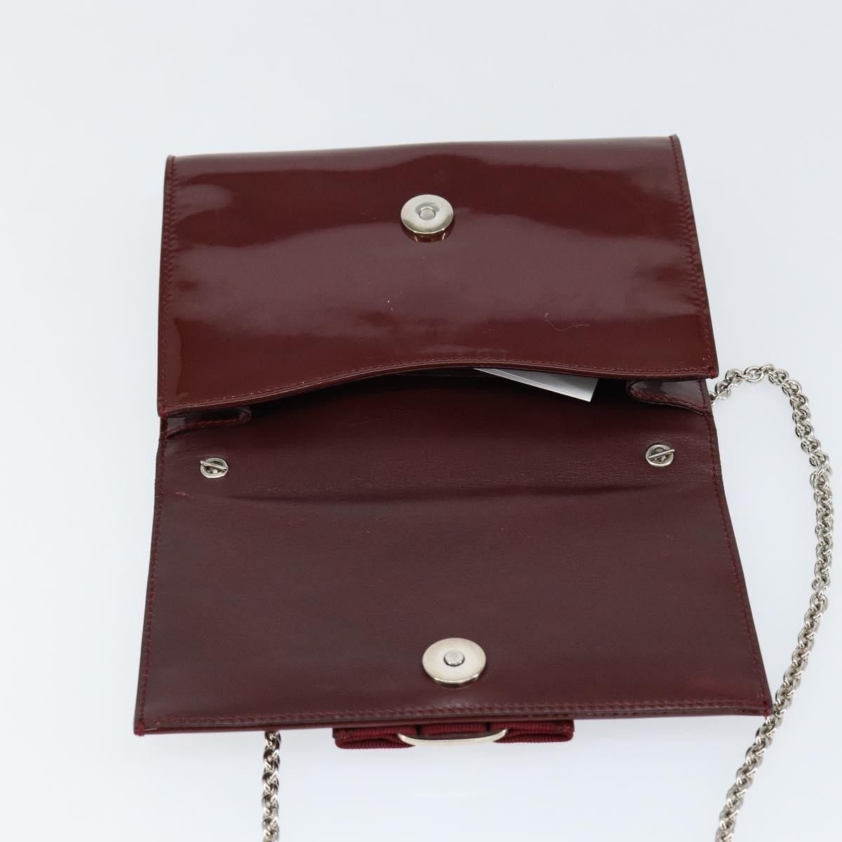 Salvatore Ferragamo Salvatore Ferragamo Vala Chain Patent leather Size ONE SIZE - 17 Thumbnail