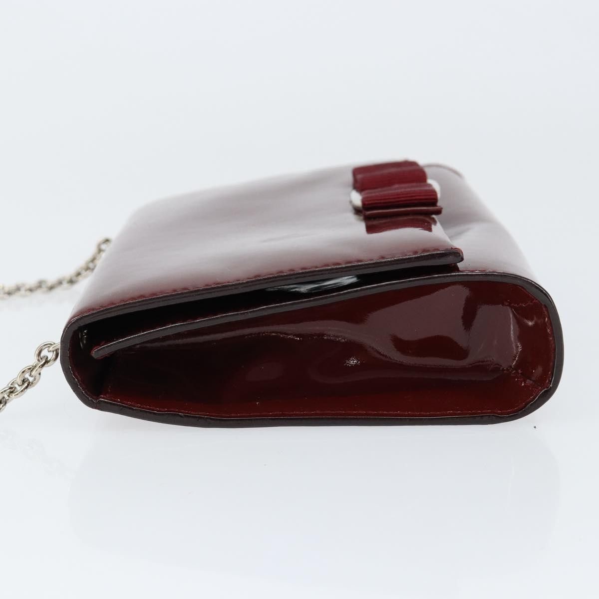 Salvatore Ferragamo Salvatore Ferragamo Vala Chain Patent leather Size ONE SIZE - 4 Thumbnail