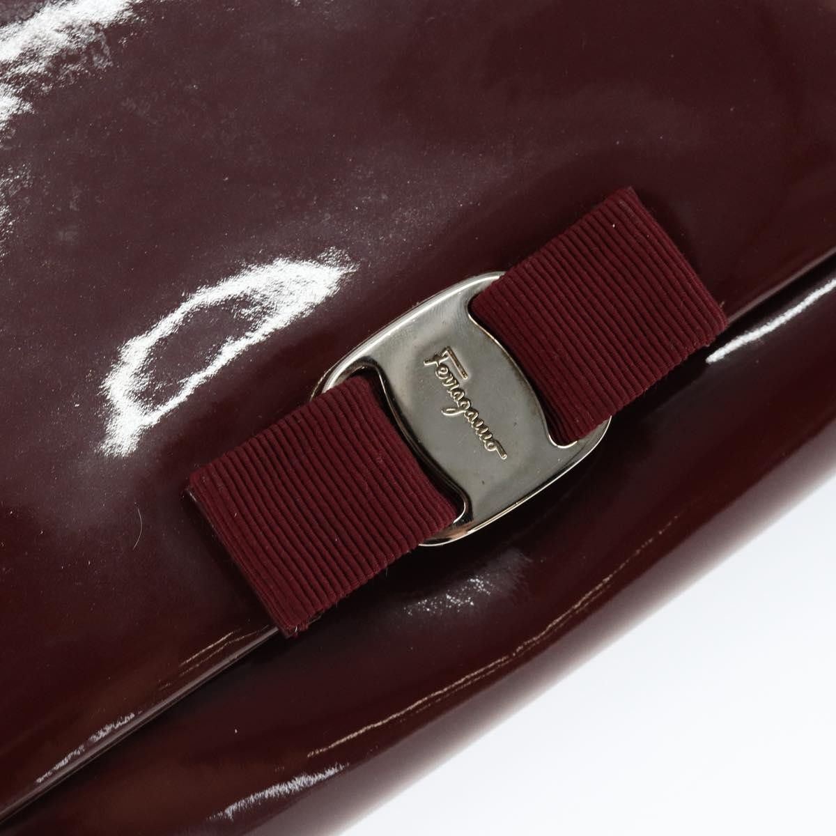 Salvatore Ferragamo Salvatore Ferragamo Vala Chain Patent leather Size ONE SIZE - 12 Thumbnail