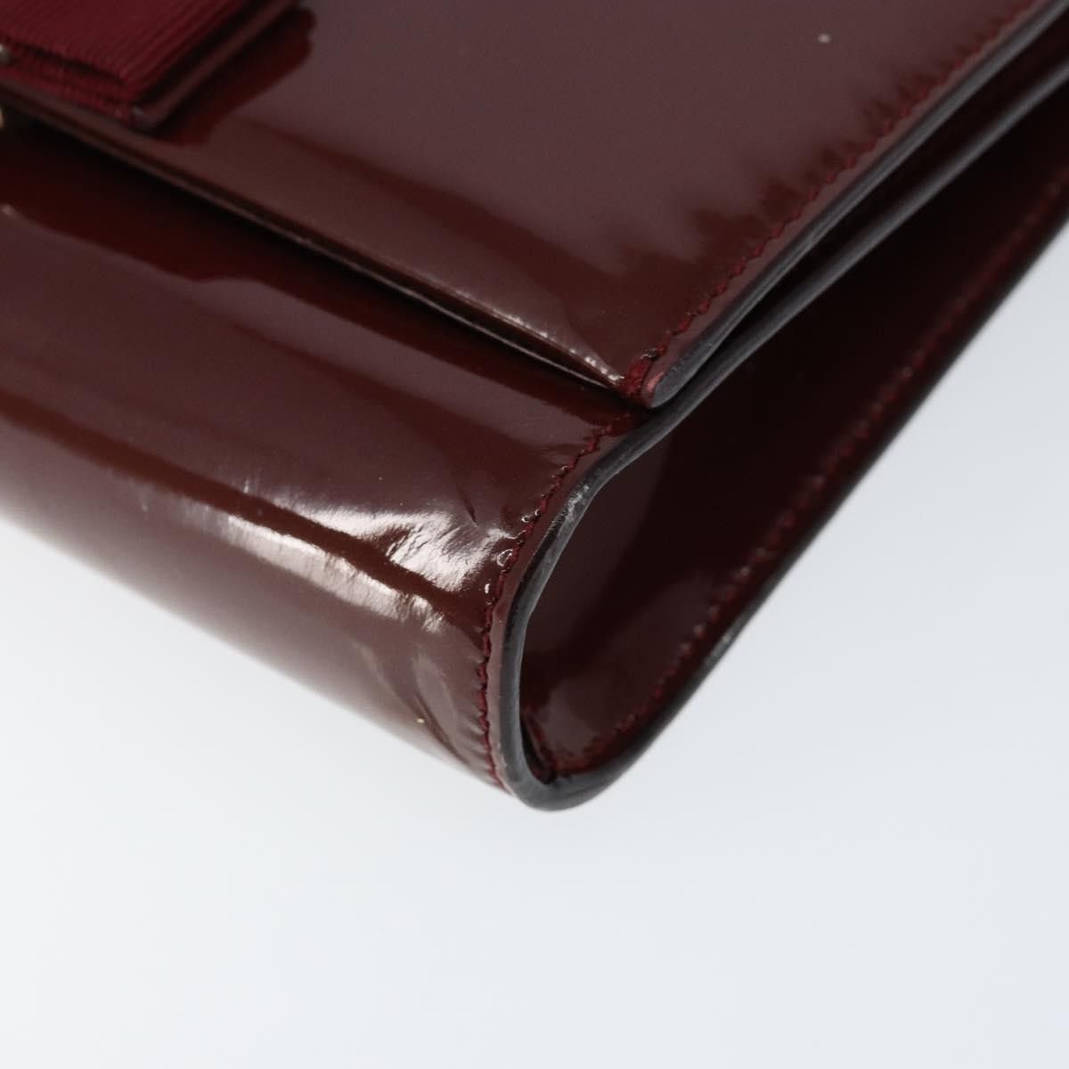 Salvatore Ferragamo Salvatore Ferragamo Vala Chain Patent leather Size ONE SIZE - 9 Thumbnail