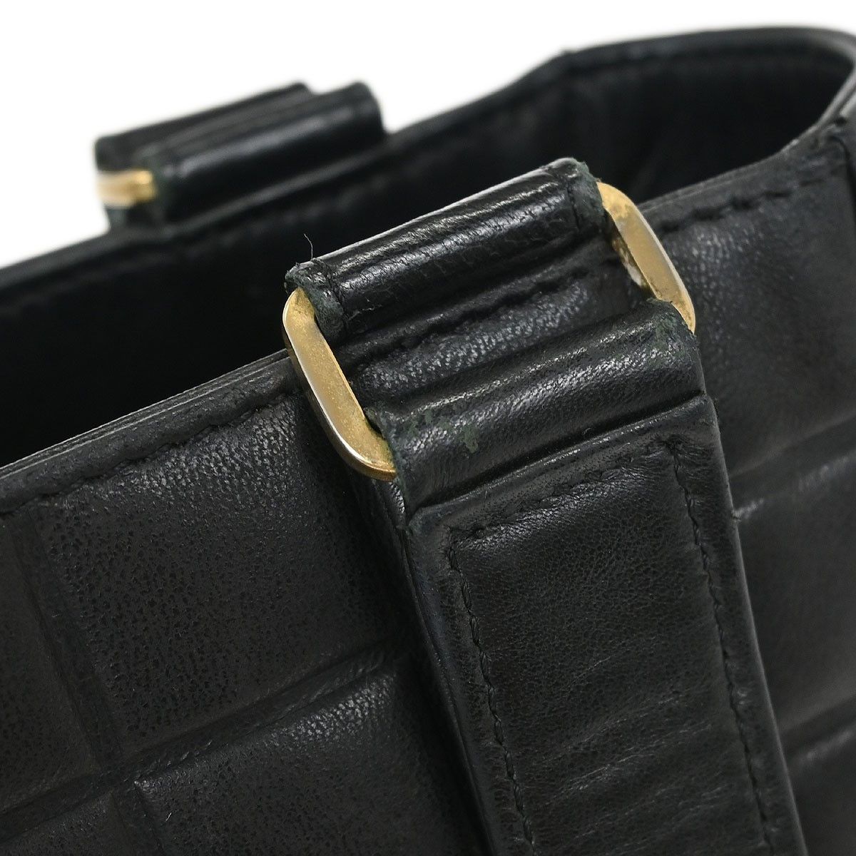 Chanel Chanel Chocolate Bar CC Tote Quilted Leather Size ONE SIZE - 10 Thumbnail