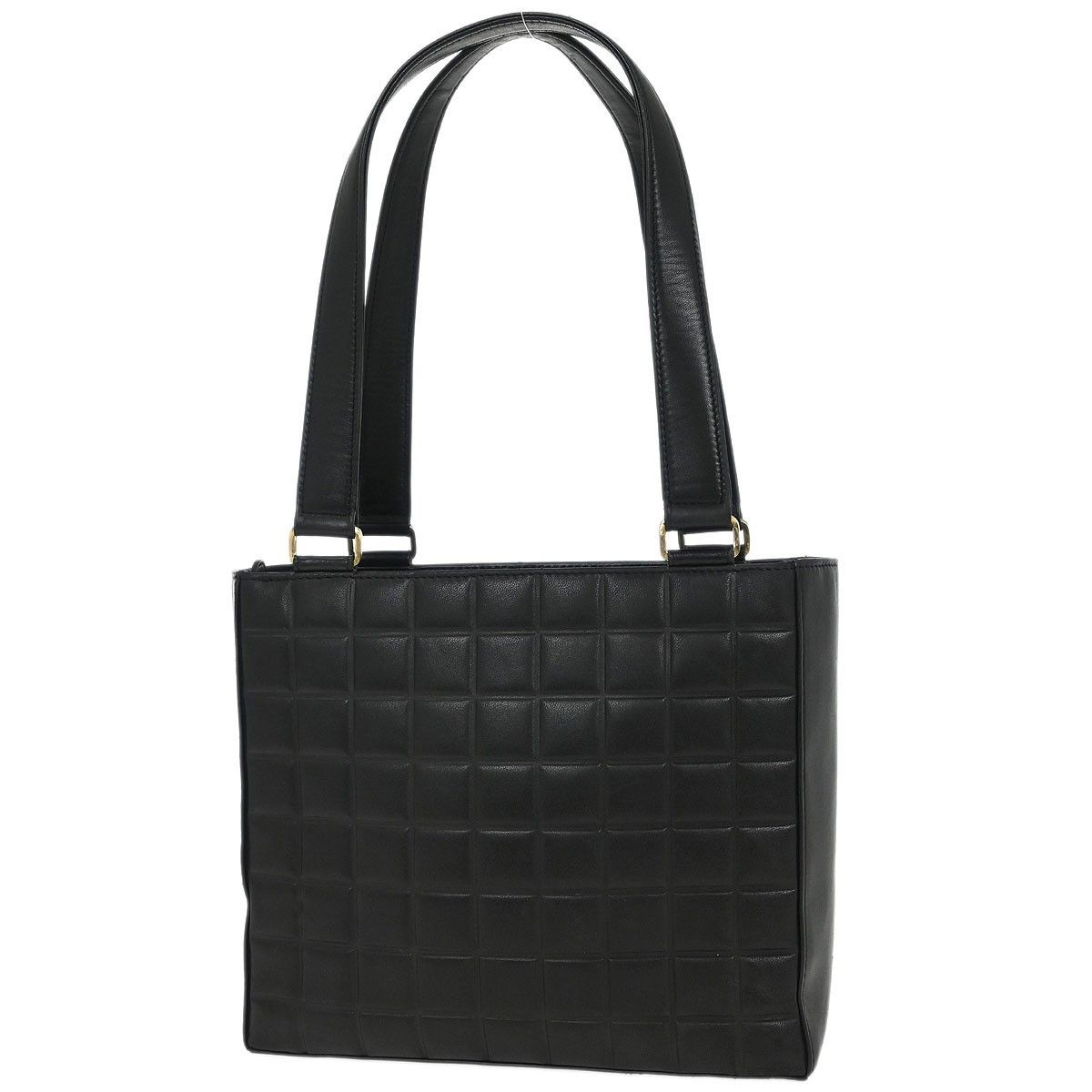 Chanel Chanel Chocolate Bar CC Tote Quilted Leather Size ONE SIZE - 2 Thumbnail