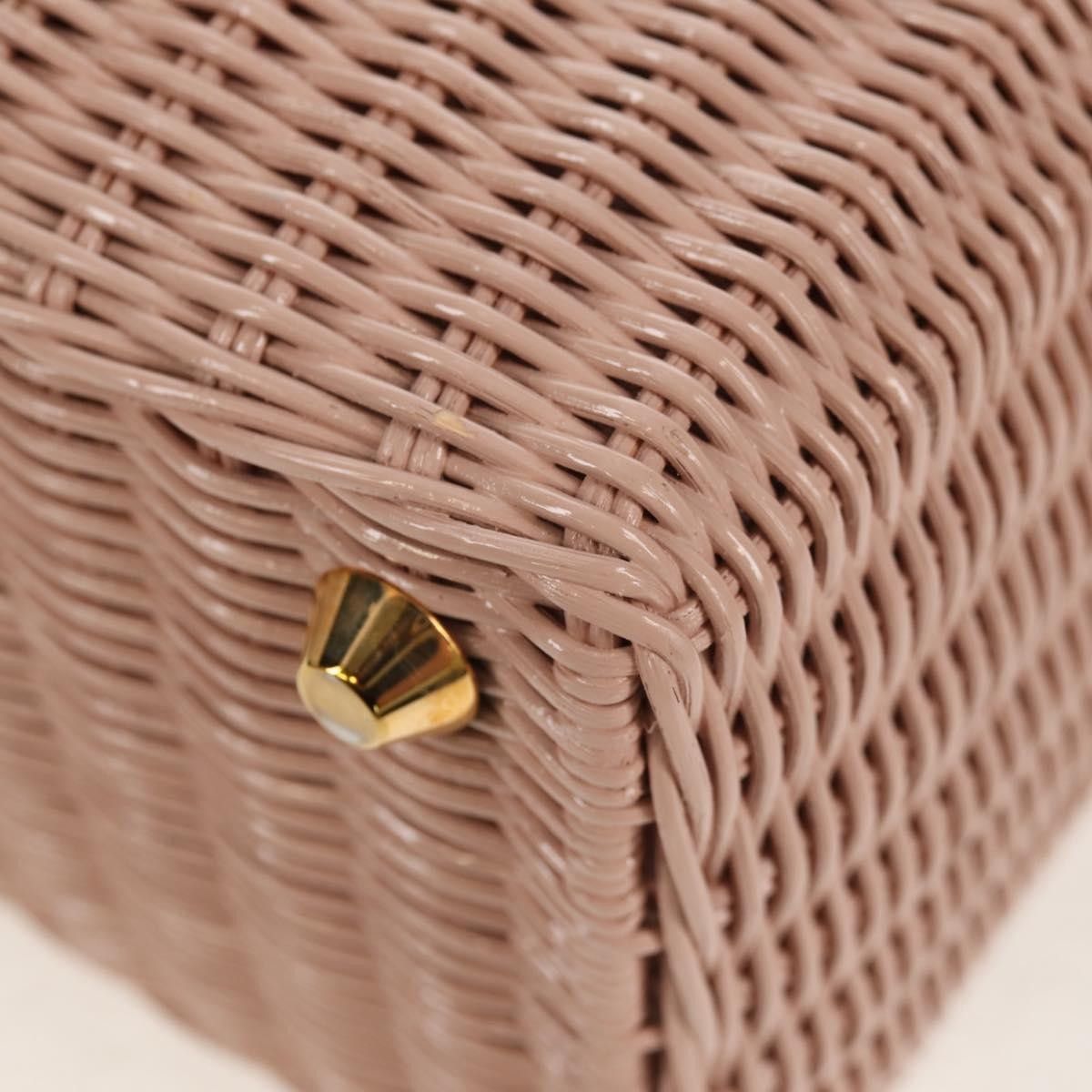 Prada Prada Comic Basket Bag Wicker with Applique Size ONE SIZE - 9 Thumbnail