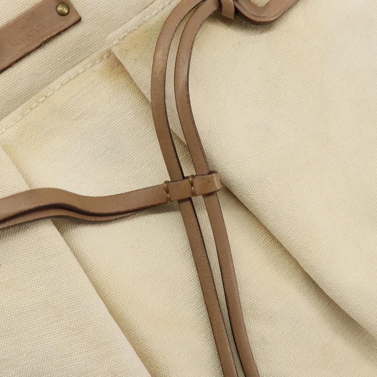 Gucci Gucci Bamboo Front Pocket Tote Canvas Size ONE SIZE - 17 Thumbnail
