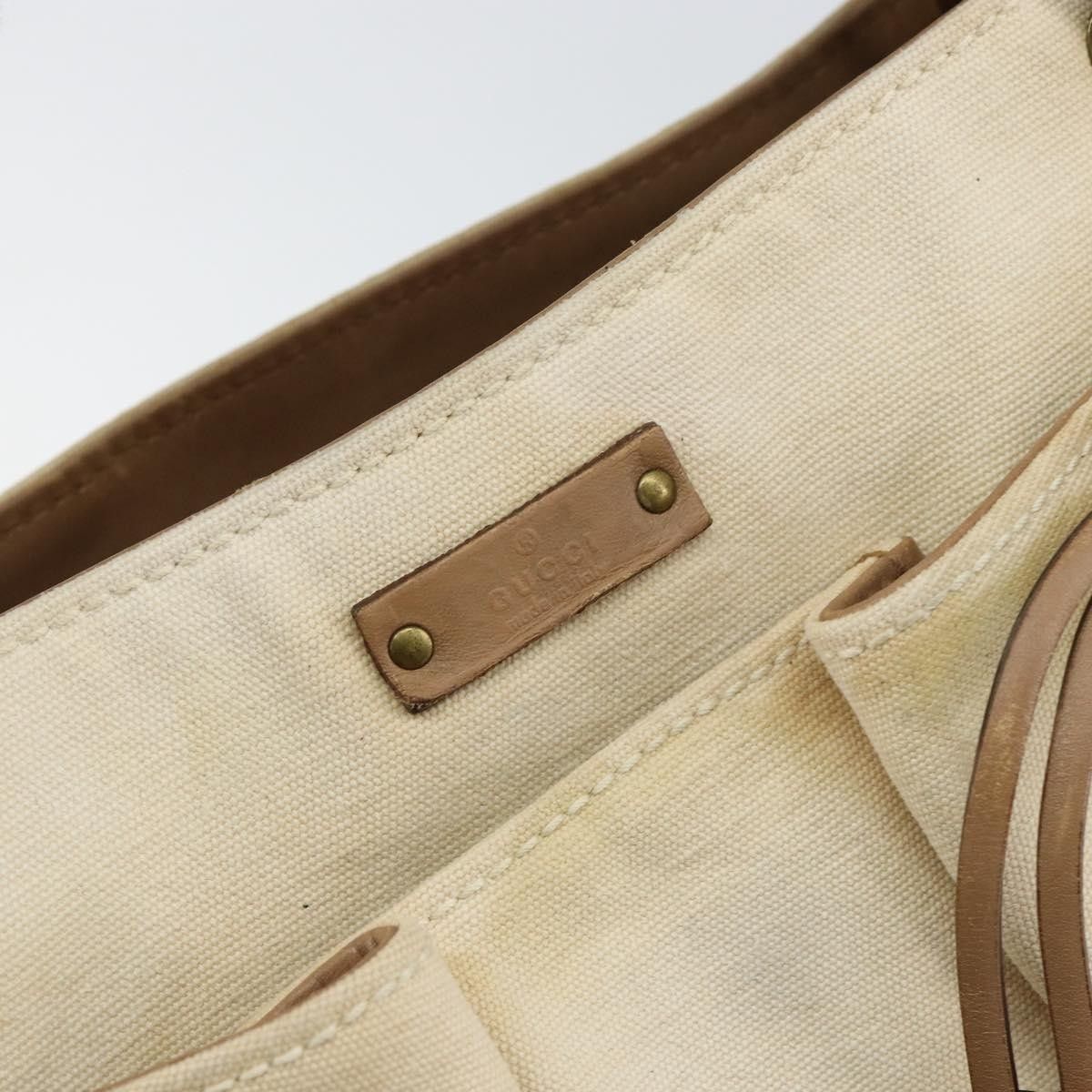 Gucci Gucci Bamboo Front Pocket Tote Canvas Size ONE SIZE - 19 Thumbnail