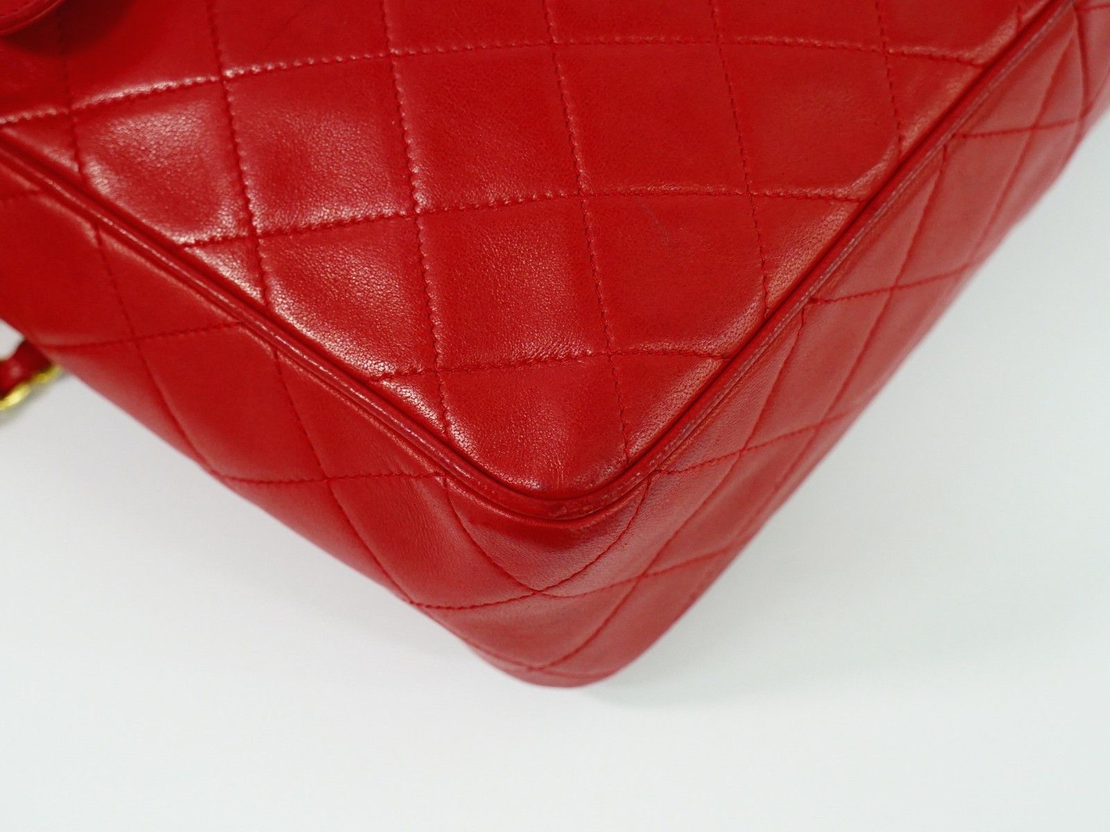 Chanel Chanel Vintage Front Pocket Camera Shoulder Bag Leather Size ONE SIZE - 9 Thumbnail