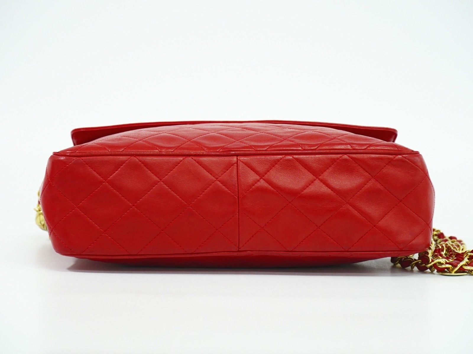 Chanel Chanel Vintage Front Pocket Camera Shoulder Bag Leather Size ONE SIZE - 10 Thumbnail