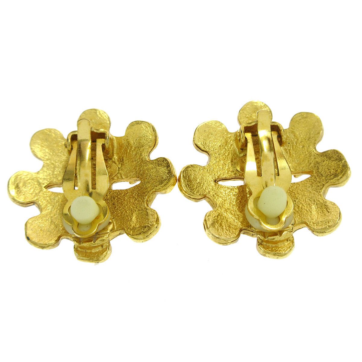 Chanel Chanel Vintage Flower Clip-On Metal Size ONE SIZE - 2 Thumbnail
