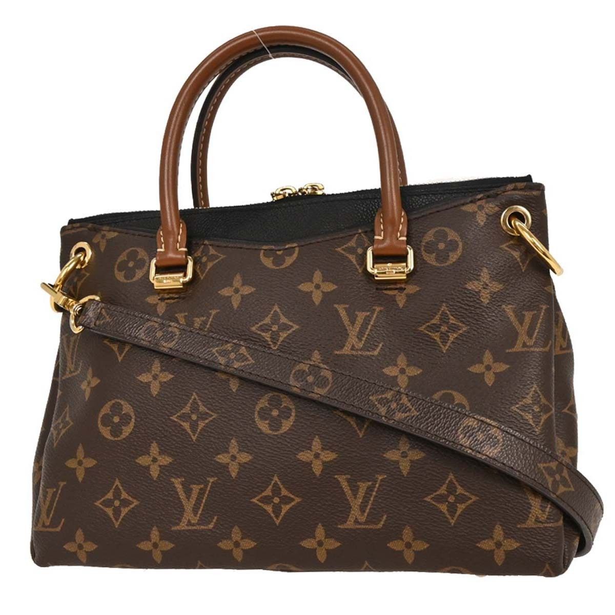 Louis Vuitton Louis Vuitton Pallas Tote Monogram Canvas with Leather Size ONE SIZE - 2 Thumbnail