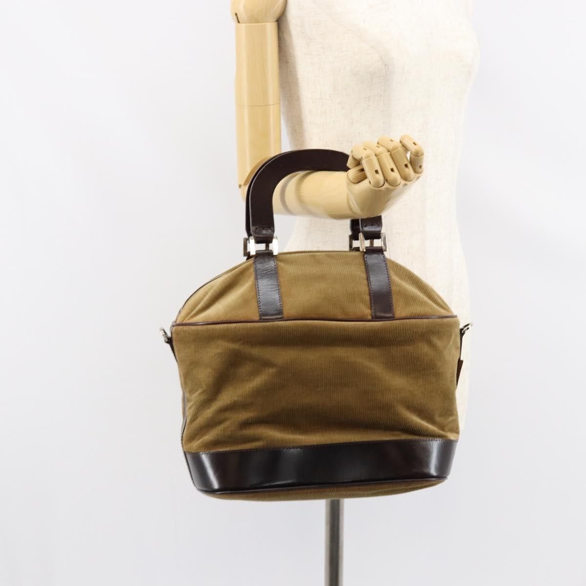 Fendi Fendi Vintage Top Handle Bag Velvet Size ONE SIZE - 13 Thumbnail