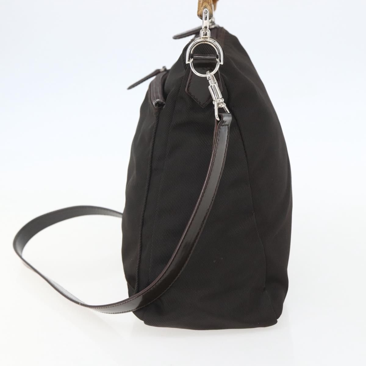 Gucci Gucci Vintage Bamboo Shoulder Bag Nylon Size ONE SIZE - 4 Thumbnail