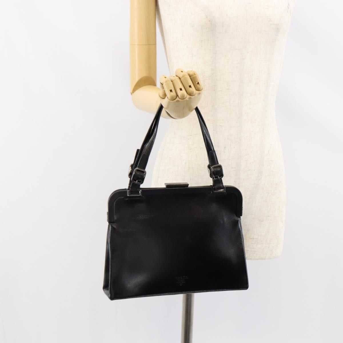 Prada Prada Vintage Handbag Leather Size ONE SIZE - 15 Thumbnail