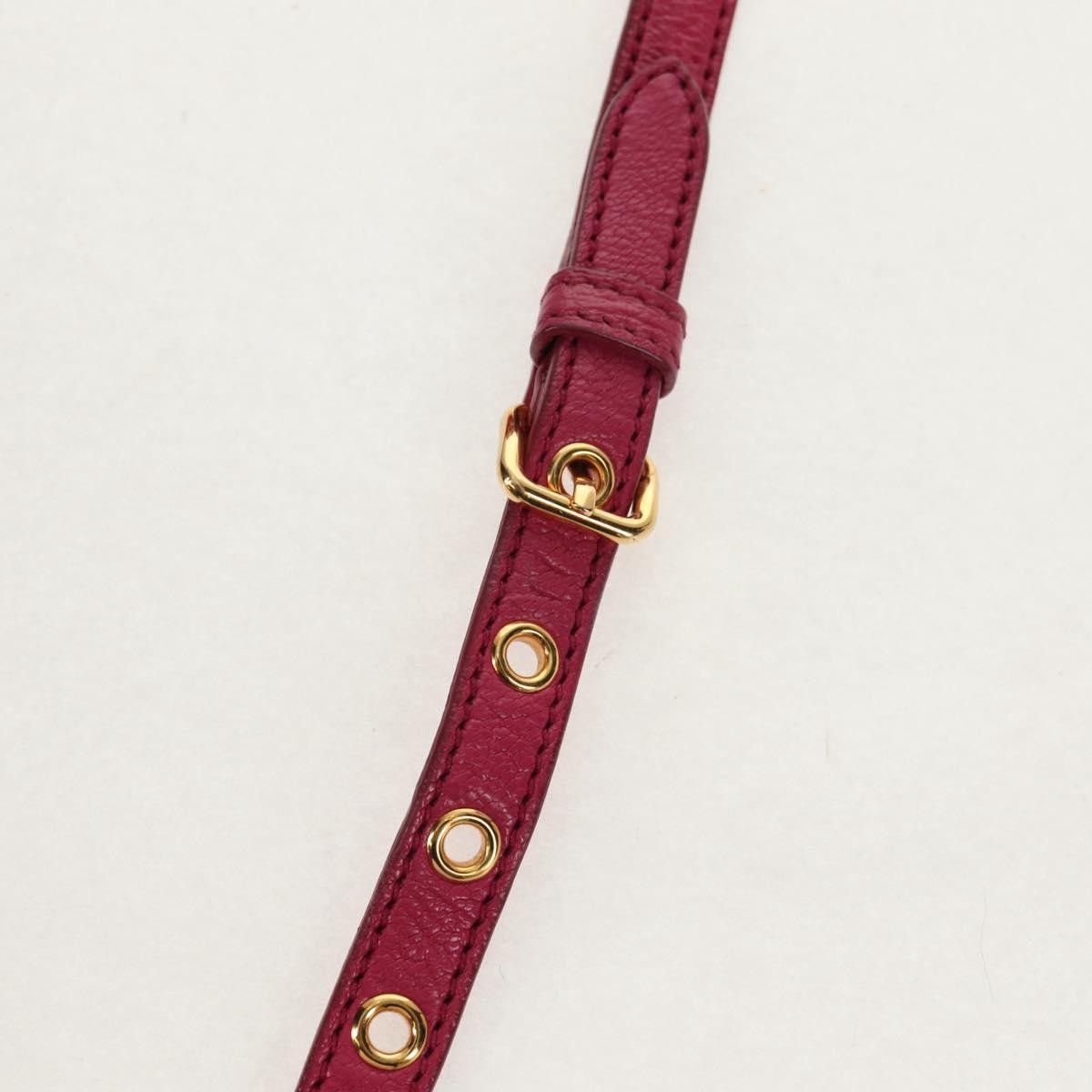 Miu Miu Miu Miu Madras Convertible Lock Tote Leather Size ONE SIZE - 21 Thumbnail