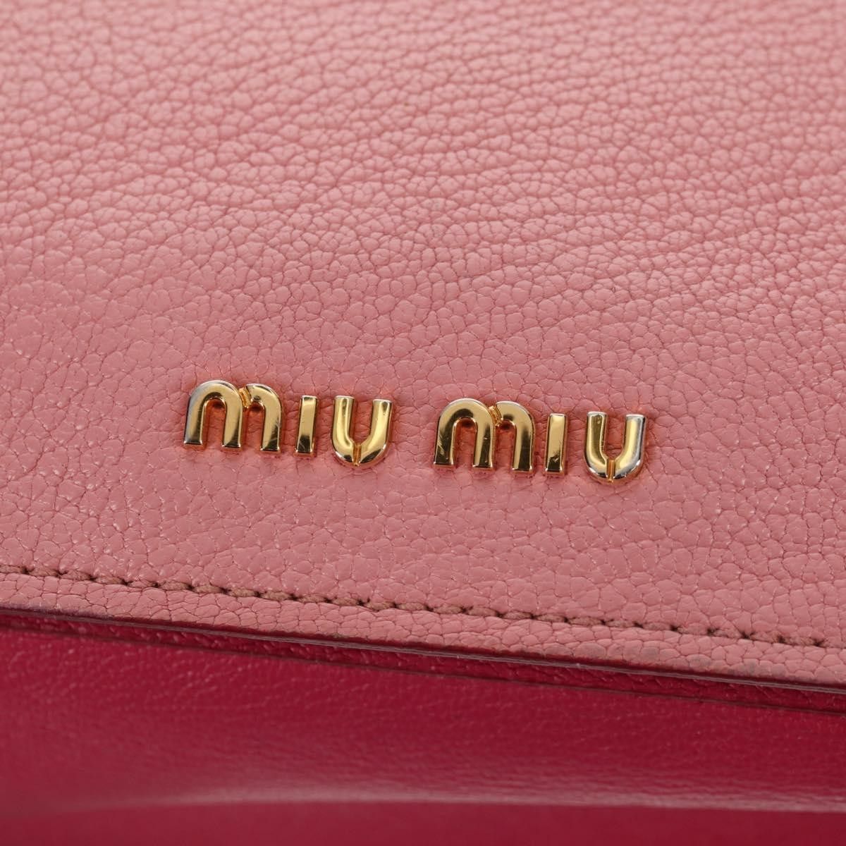 Miu Miu Miu Miu Madras Convertible Lock Tote Leather Size ONE SIZE - 23 Thumbnail