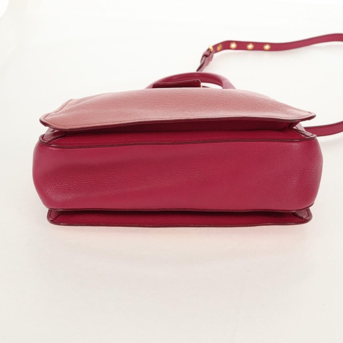 Miu Miu Miu Miu Madras Convertible Lock Tote Leather Size ONE SIZE - 15 Thumbnail