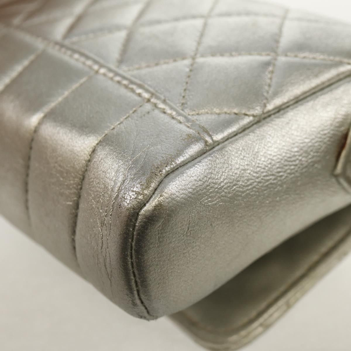 Chanel Chanel Vintage Flap Bag Leather Size ONE SIZE - 12 Thumbnail