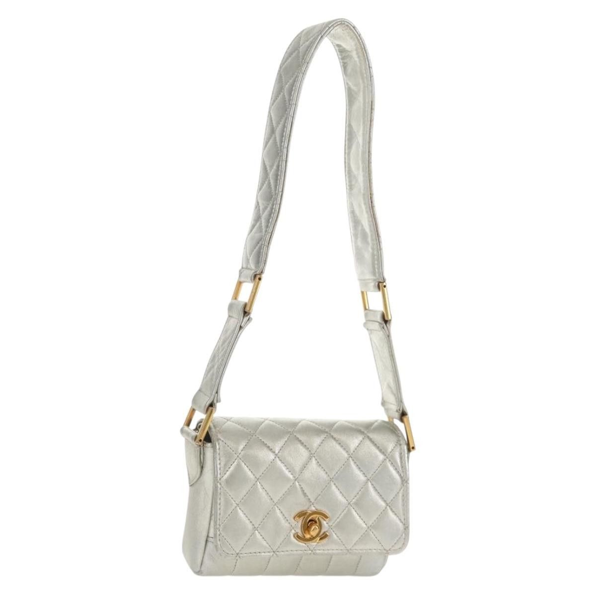 Chanel Chanel Vintage Flap Bag Leather Size ONE SIZE - 14 Thumbnail