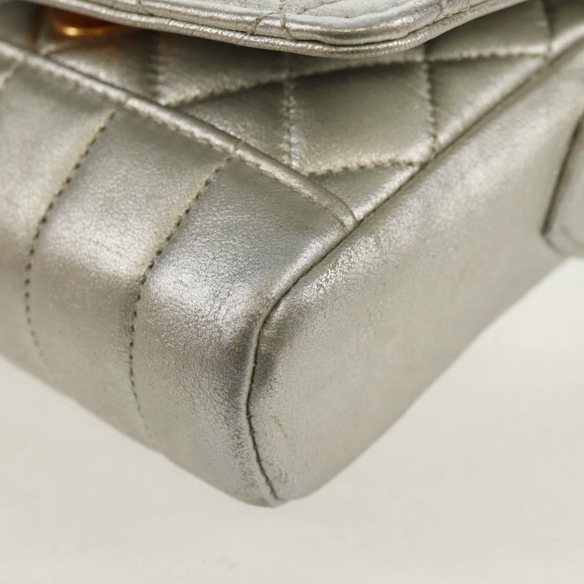 Chanel Chanel Vintage Flap Bag Leather Size ONE SIZE - 10 Thumbnail