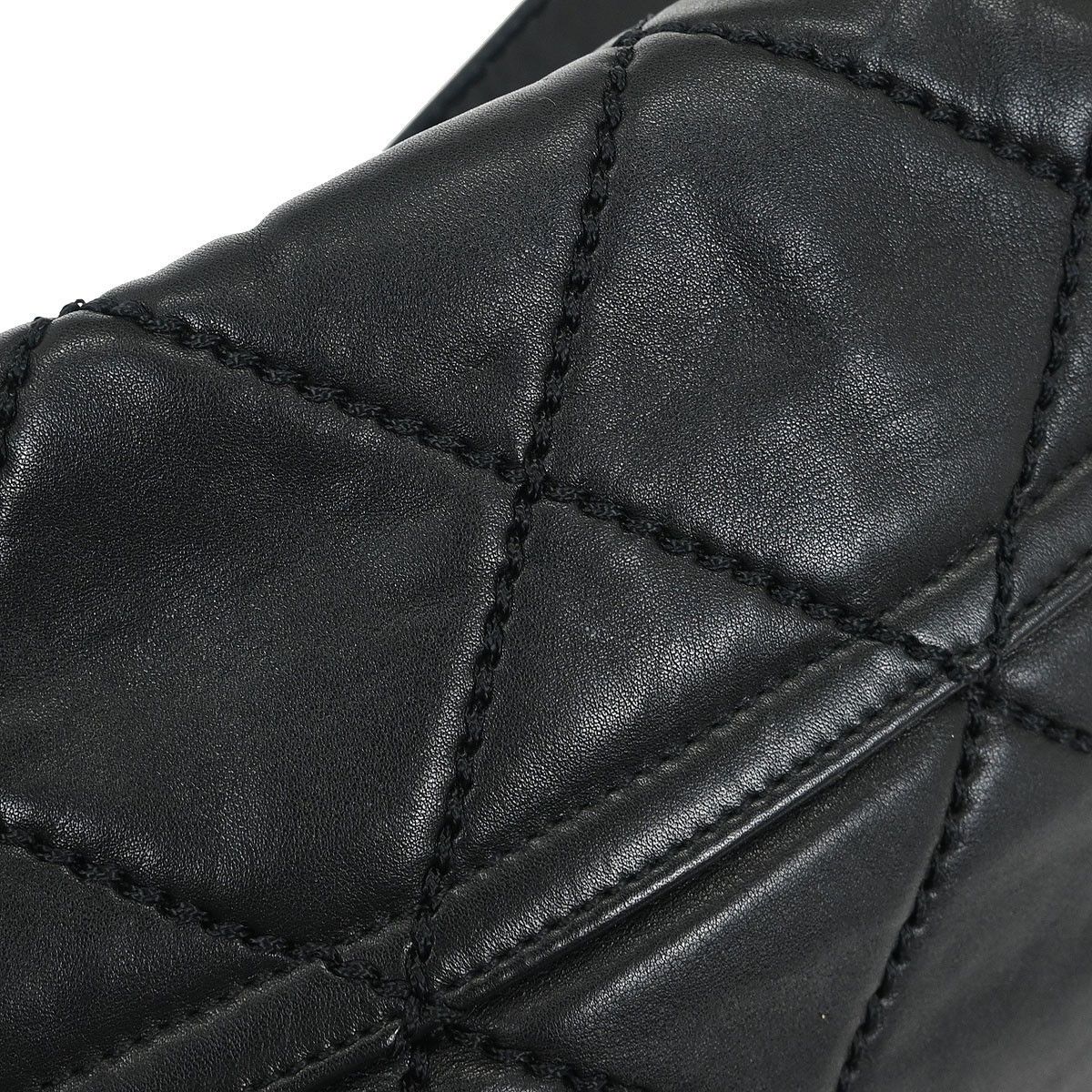 Chanel Chanel Wild Stitch Flap Shoulder Bag Quilted Lambskin Size ONE SIZE - 9 Thumbnail
