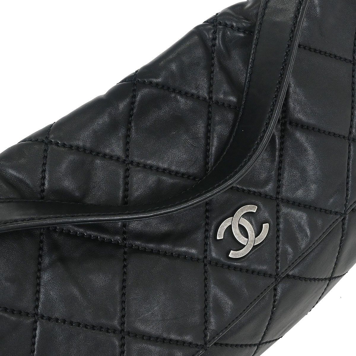 Chanel Chanel Wild Stitch Flap Shoulder Bag Quilted Lambskin Size ONE SIZE - 6 Thumbnail
