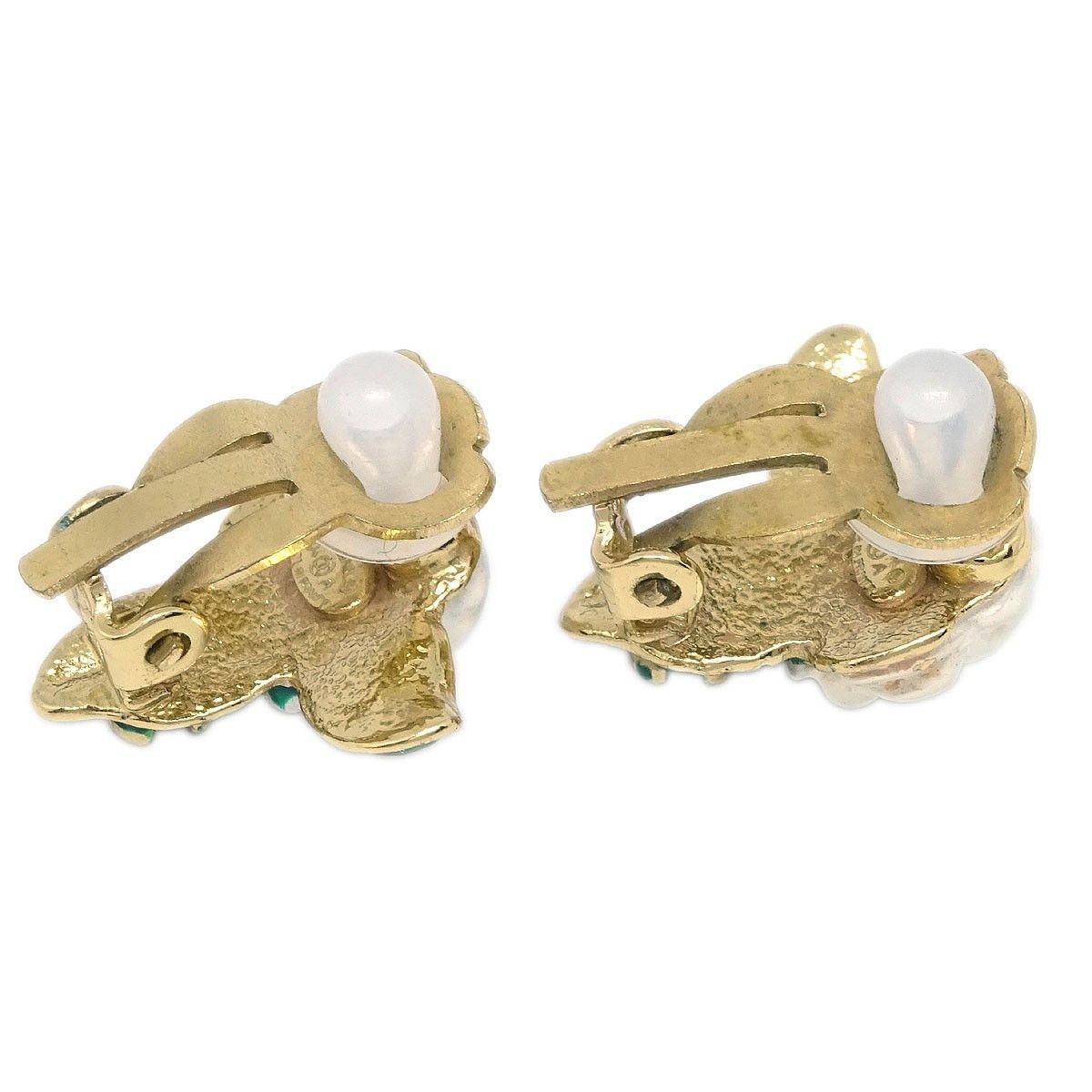 Chanel Chanel Vintage CC Camellia Clip-On Metal Size ONE SIZE - 2 Thumbnail