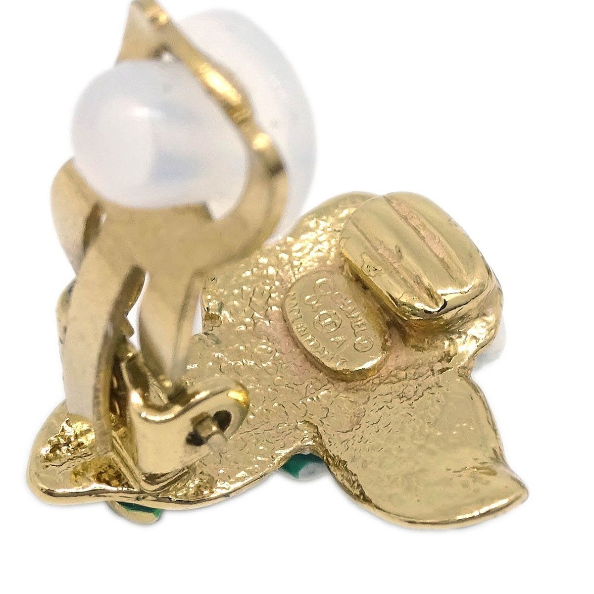 Chanel Chanel Vintage CC Camellia Clip-On Metal Size ONE SIZE - 4 Thumbnail