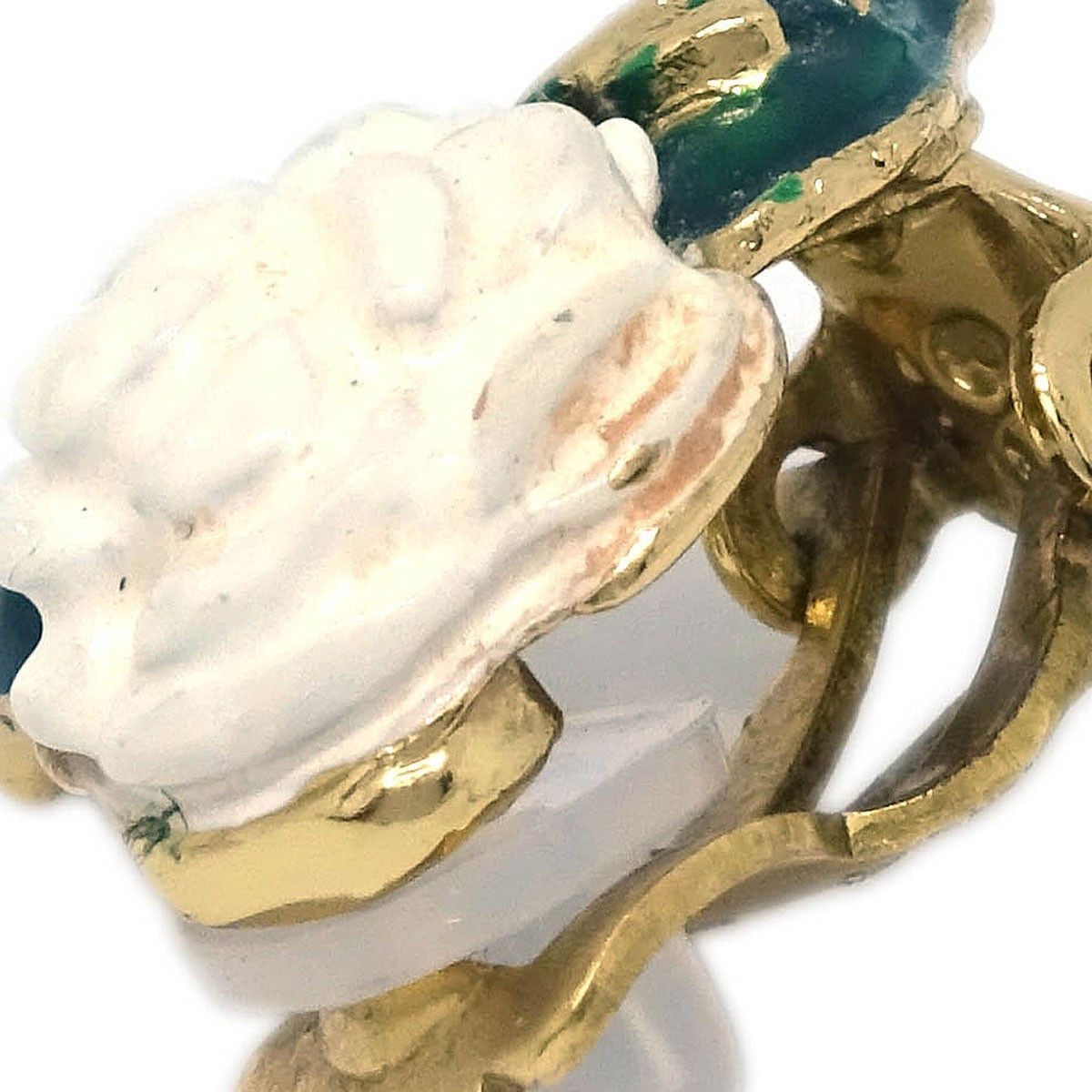 Chanel Chanel Vintage CC Camellia Clip-On Metal Size ONE SIZE - 3 Thumbnail