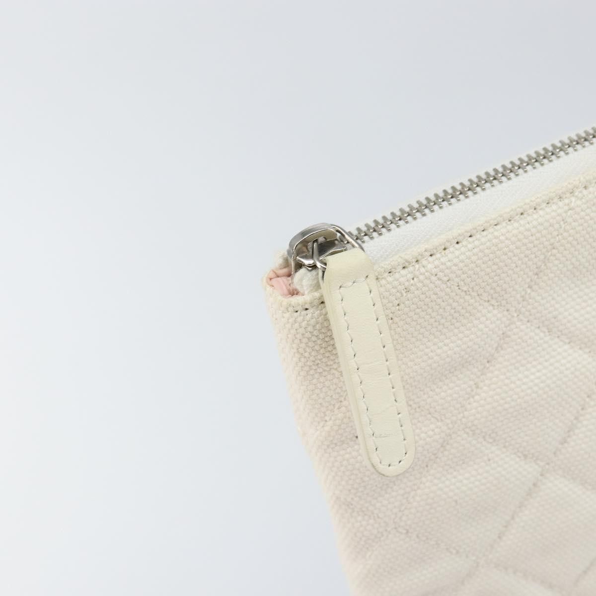 Chanel Chanel Coco Cuba Pouch Printed Quilted Canvas Size ONE SIZE - 12 Thumbnail