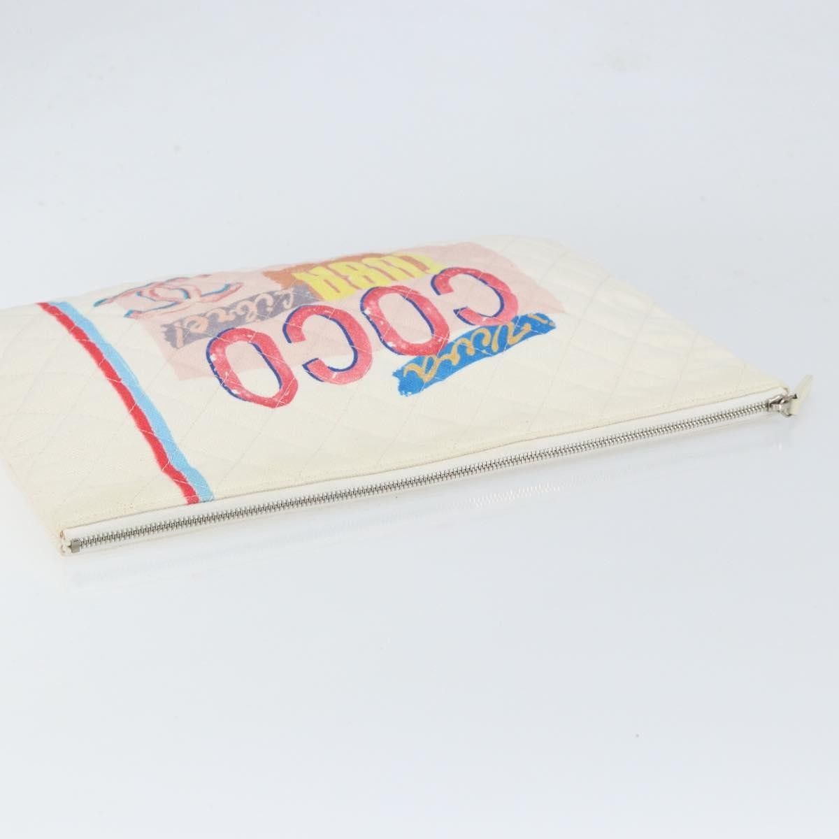 Chanel Chanel Coco Cuba Pouch Printed Quilted Canvas Size ONE SIZE - 15 Thumbnail