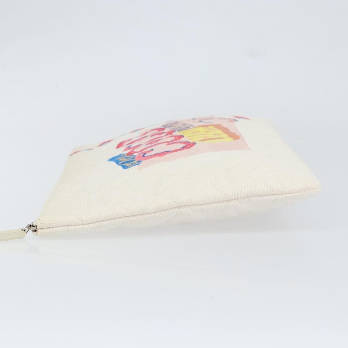 Chanel Chanel Coco Cuba Pouch Printed Quilted Canvas Size ONE SIZE - 4 Thumbnail