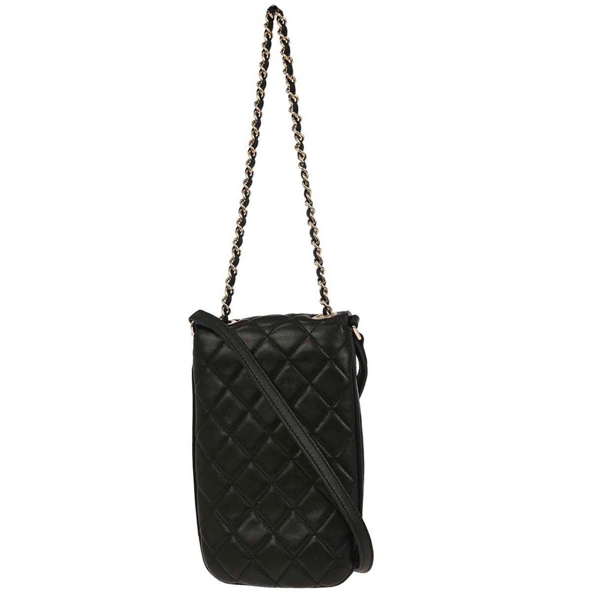Chanel Chanel Chain Around Phone Holder Box Crossbody Quilted Lambskin Size ONE SIZE - 2 Thumbnail