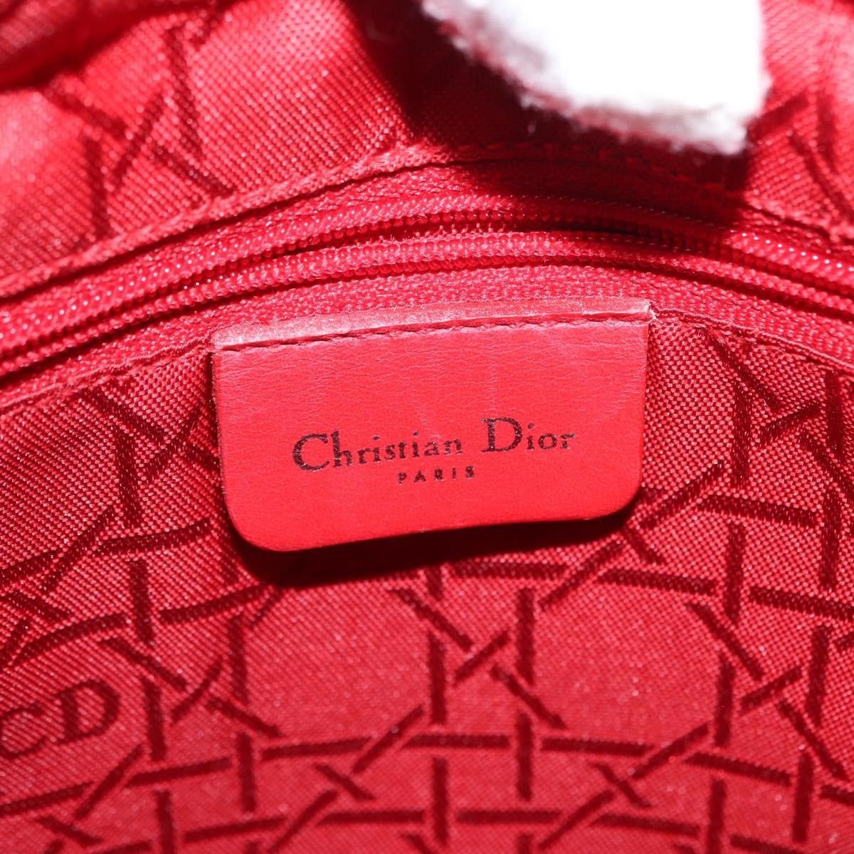 Dior Christian Dior Vintage Lady Dior Bag Cannage Quilt Nylon Size ONE SIZE - 6 Thumbnail