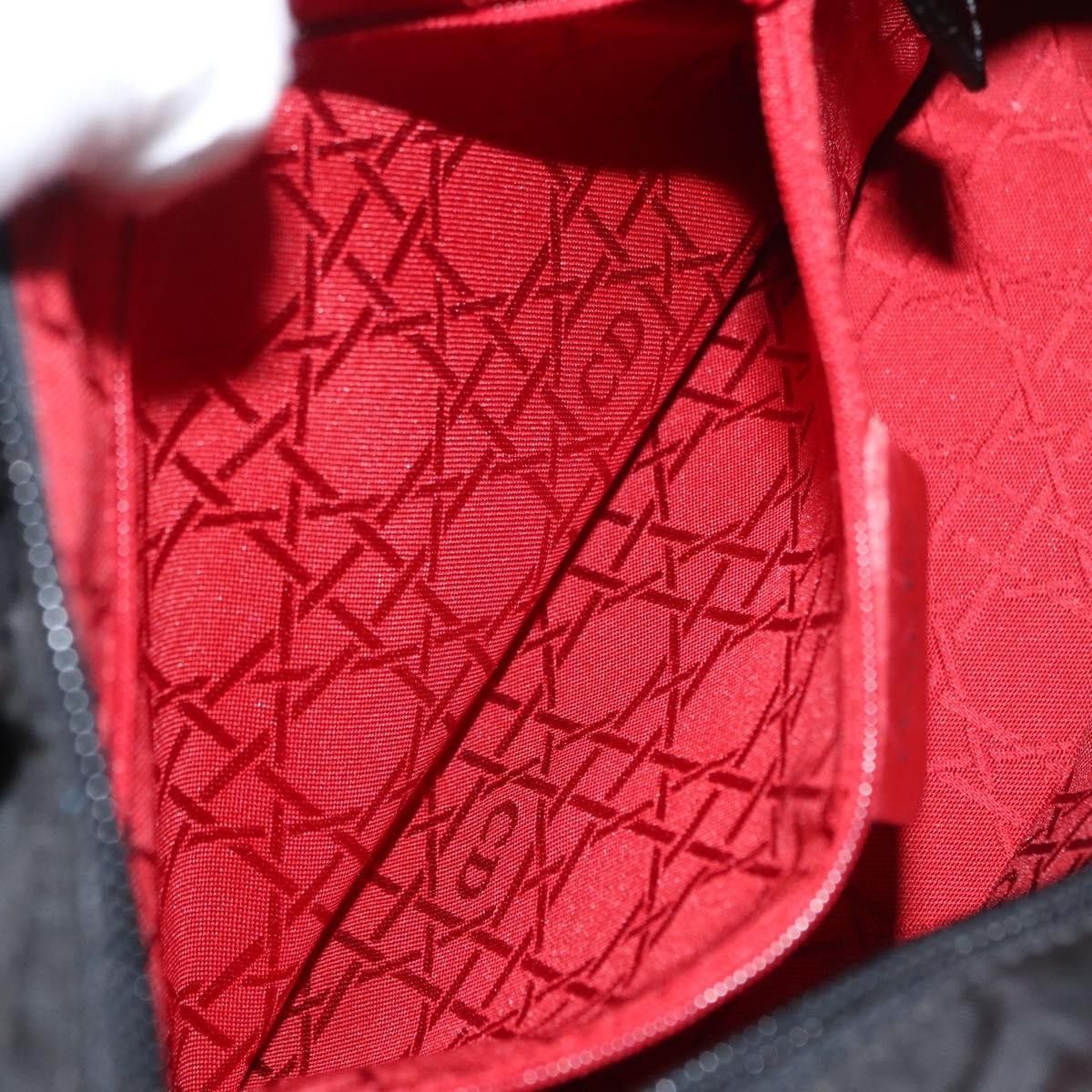 Dior Christian Dior Vintage Lady Dior Bag Cannage Quilt Nylon Size ONE SIZE - 24 Thumbnail