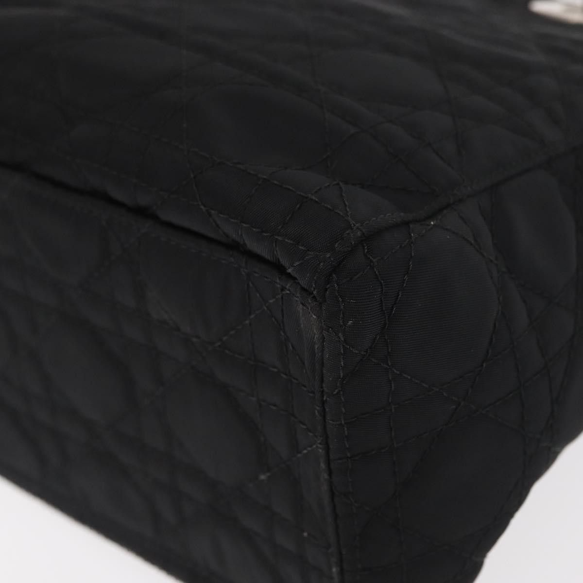 Dior Christian Dior Vintage Lady Dior Bag Cannage Quilt Nylon Size ONE SIZE - 10 Thumbnail