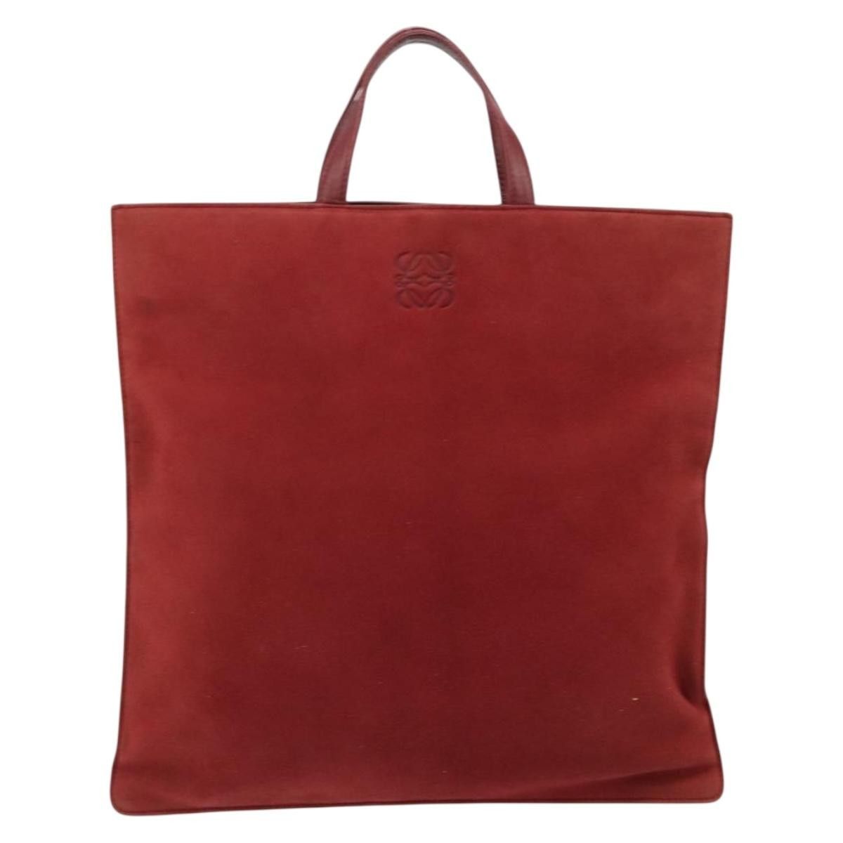 Loewe Loewe Anagram Tote Suede Size ONE SIZE - 18 Thumbnail