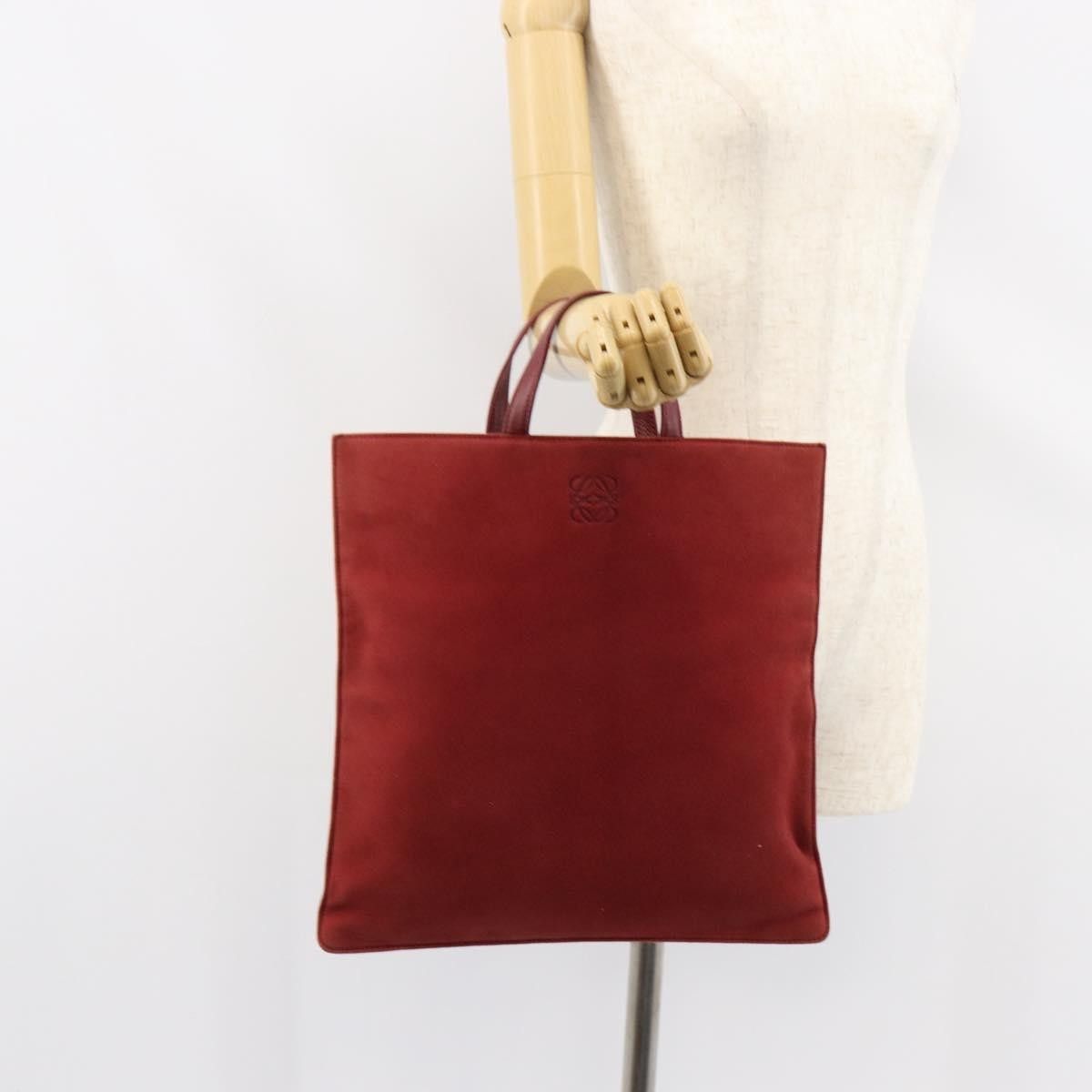 Loewe Loewe Anagram Tote Suede Size ONE SIZE - 13 Thumbnail