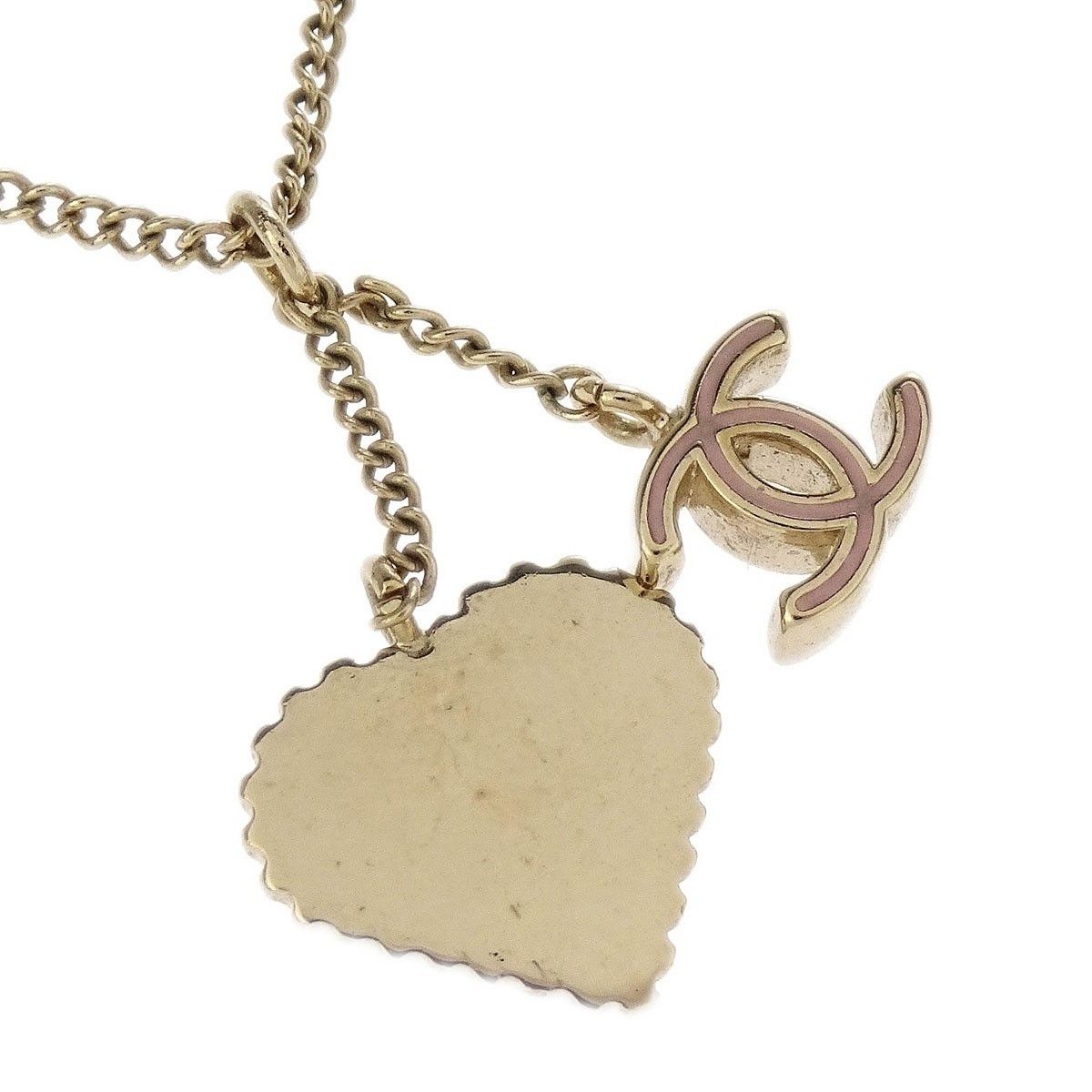 Chanel Chanel CC and Heart Pendant Metal Size ONE SIZE - 3 Thumbnail