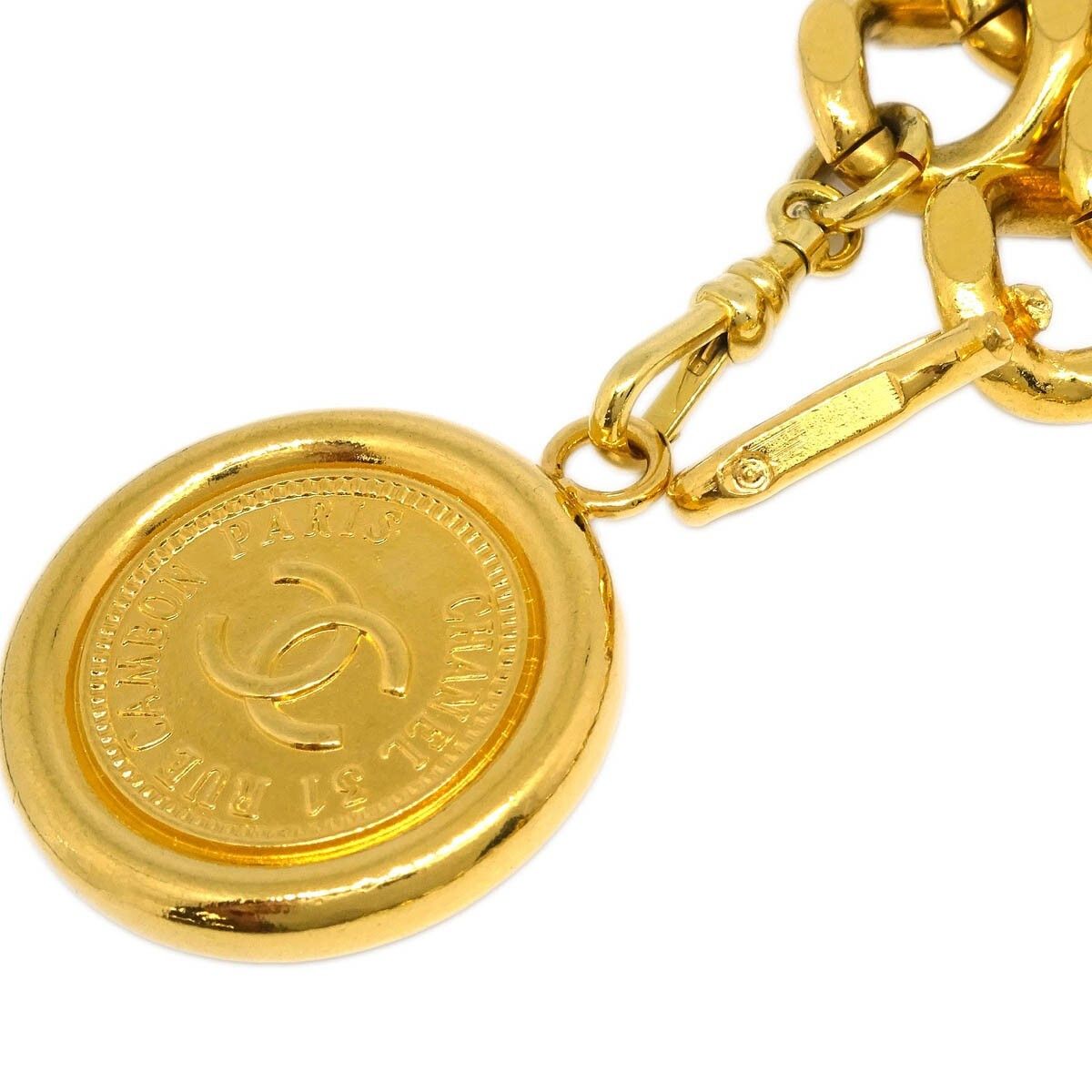 Chanel Chanel Medallion Chain Link Belt Metal Size ONE SIZE - 3 Thumbnail