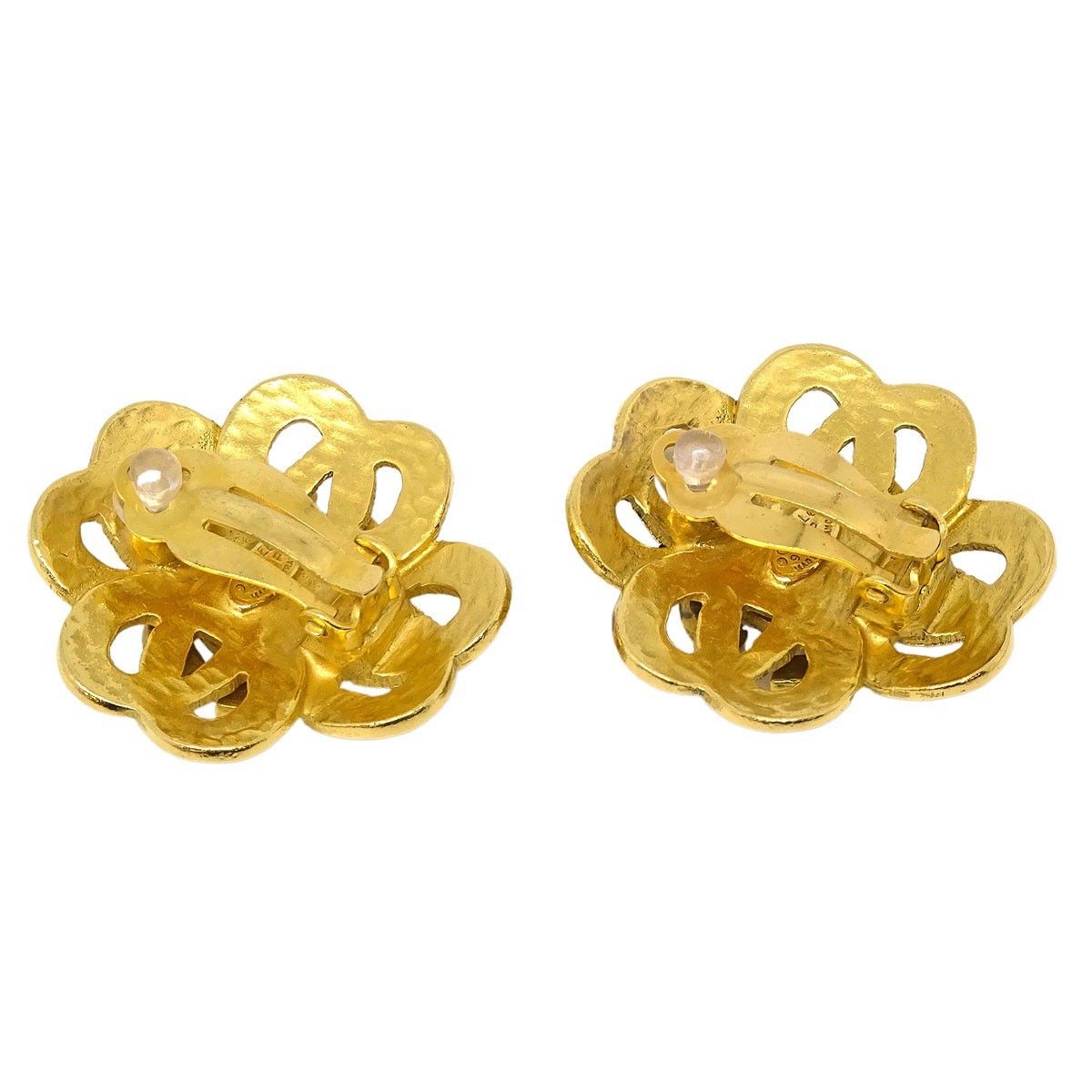 Chanel Chanel Vintage CC Earrings Metal Size ONE SIZE - 2 Thumbnail