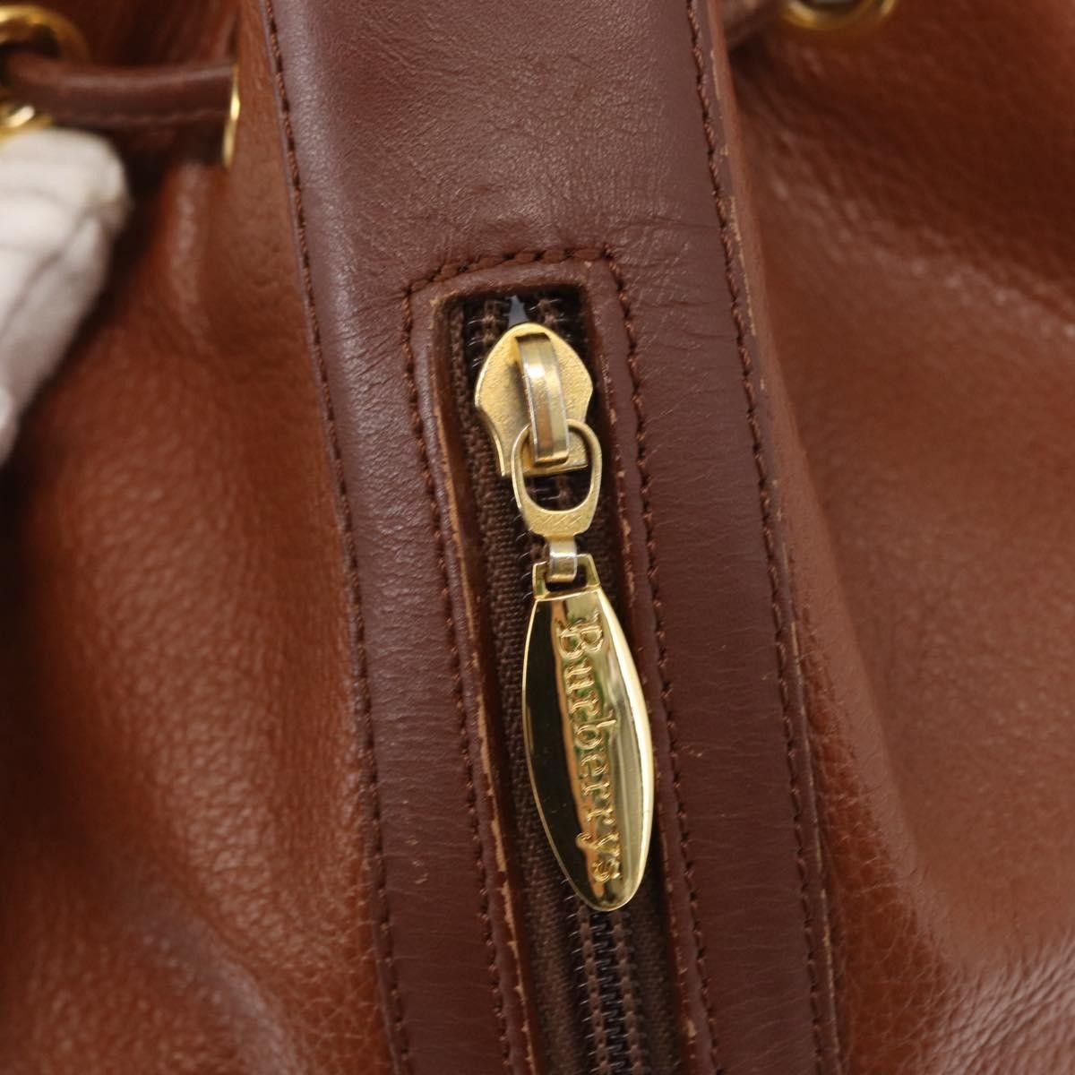 Burberry Burberry Vintage Shoulder Bag Leather Size ONE SIZE - 11 Thumbnail