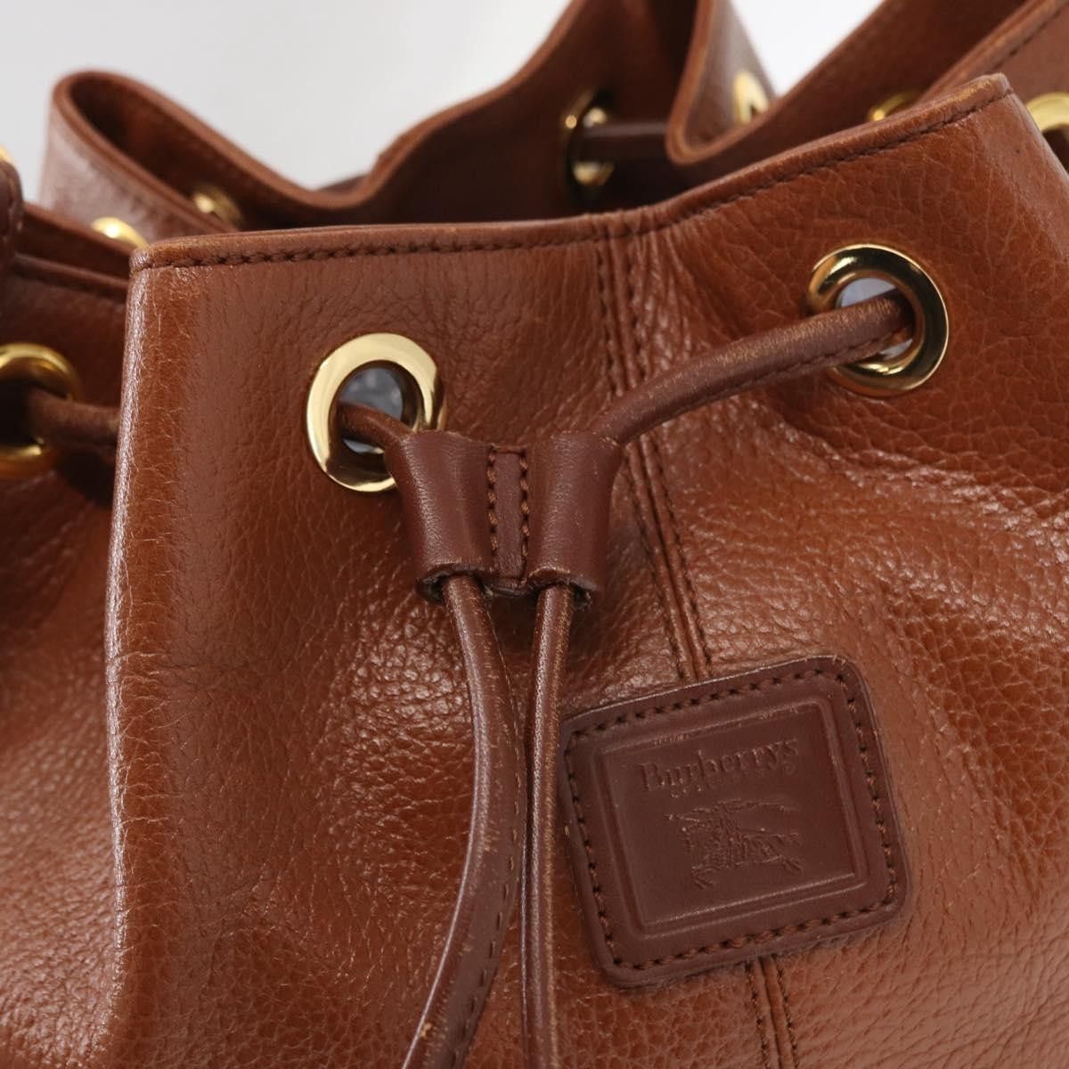 Burberry Burberry Vintage Shoulder Bag Leather Size ONE SIZE - 17 Thumbnail