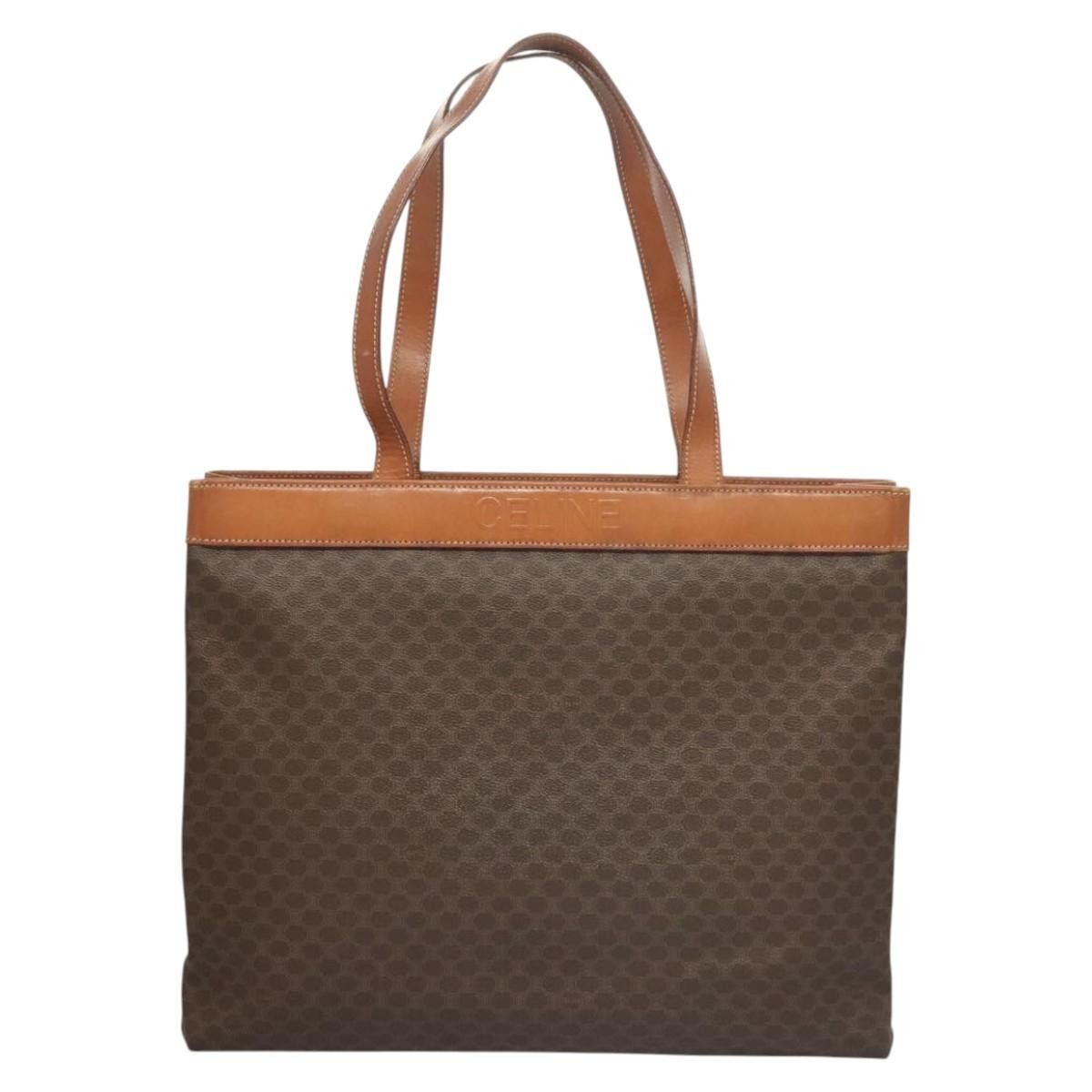 Celine Celine Vintage Macadam Tote bag Canvas Size ONE SIZE - 2 Thumbnail