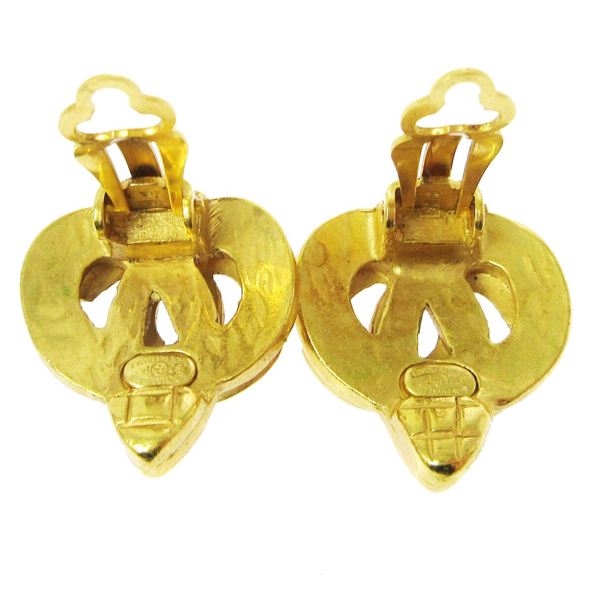 Chanel Chanel CC logo heart Gold-plated Size ONE SIZE - 2 Thumbnail