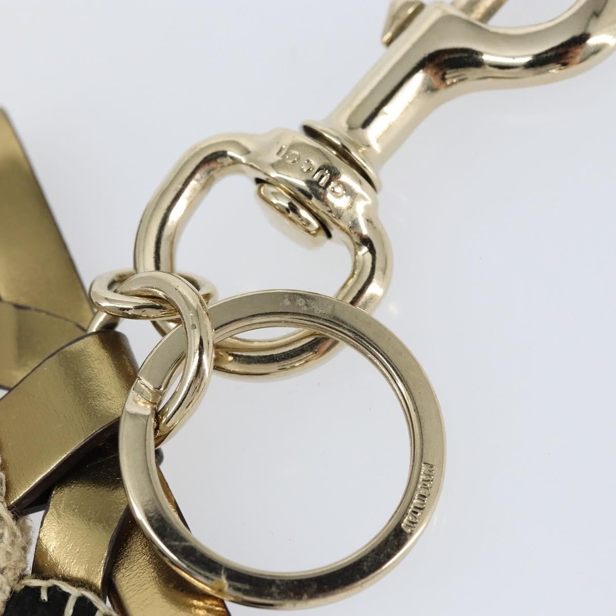 Gucci Gucci Dog Keychain GG Coated Canvas Size ONE SIZE - 7 Thumbnail