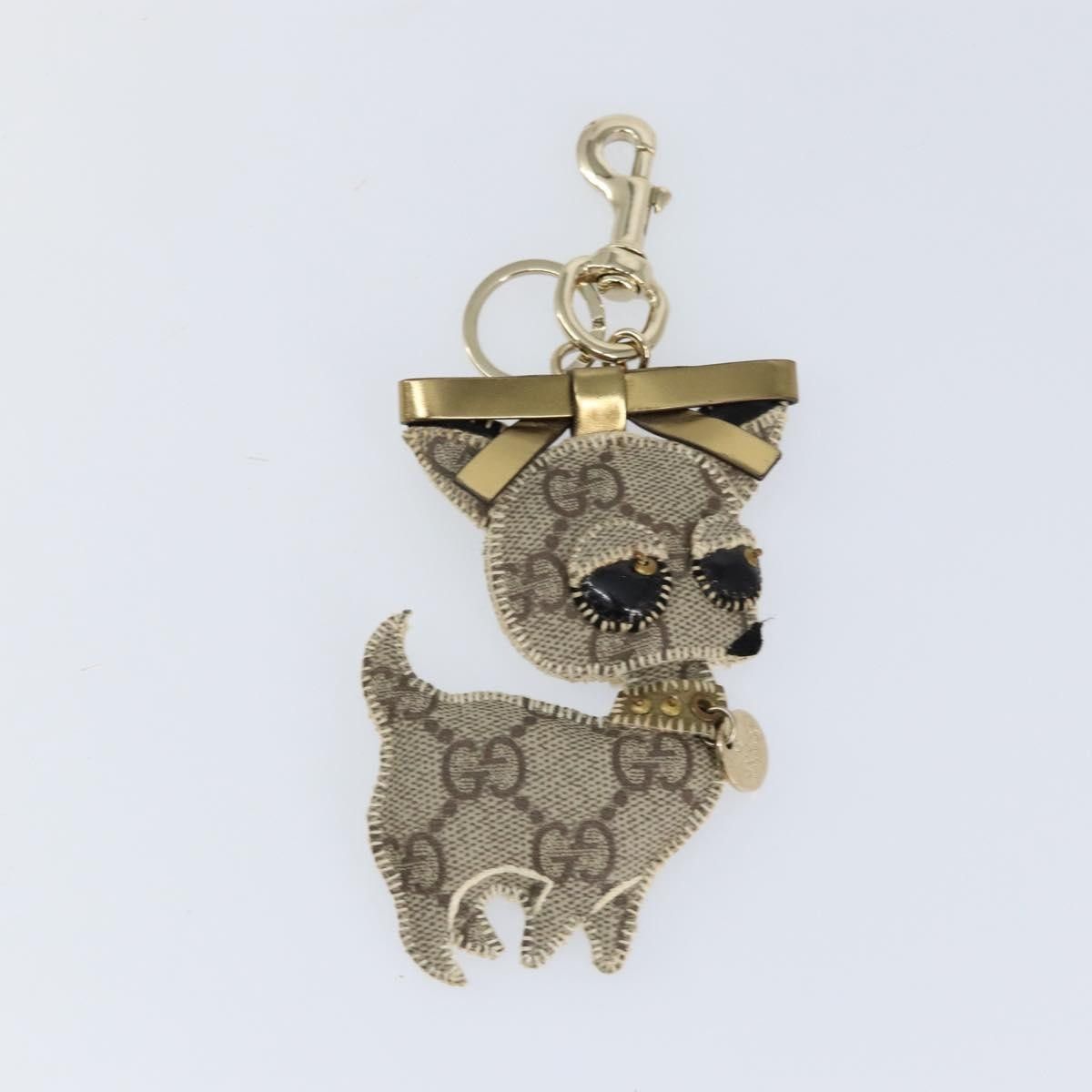 Gucci Gucci Dog Keychain GG Coated Canvas Size ONE SIZE - 10 Thumbnail